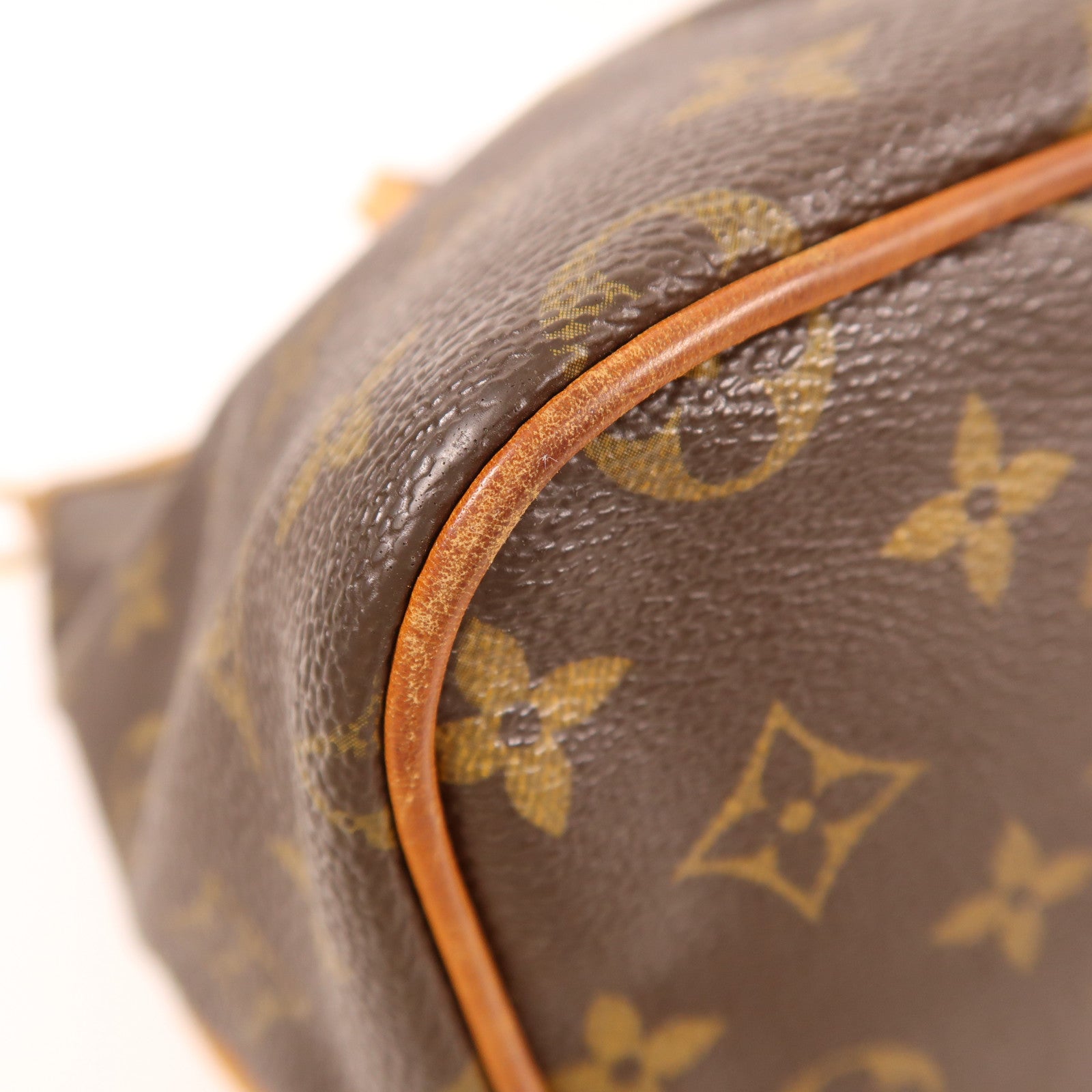LOUIS VUITTON Monogram Palermo PM金扣手挽肩背兩用袋棕色