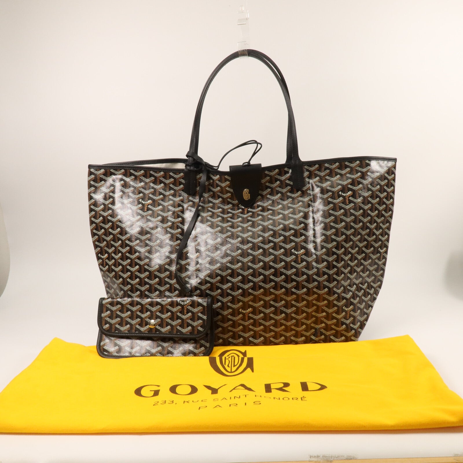 GOYARD 塗層帆布Saint Louis GM手挽袋