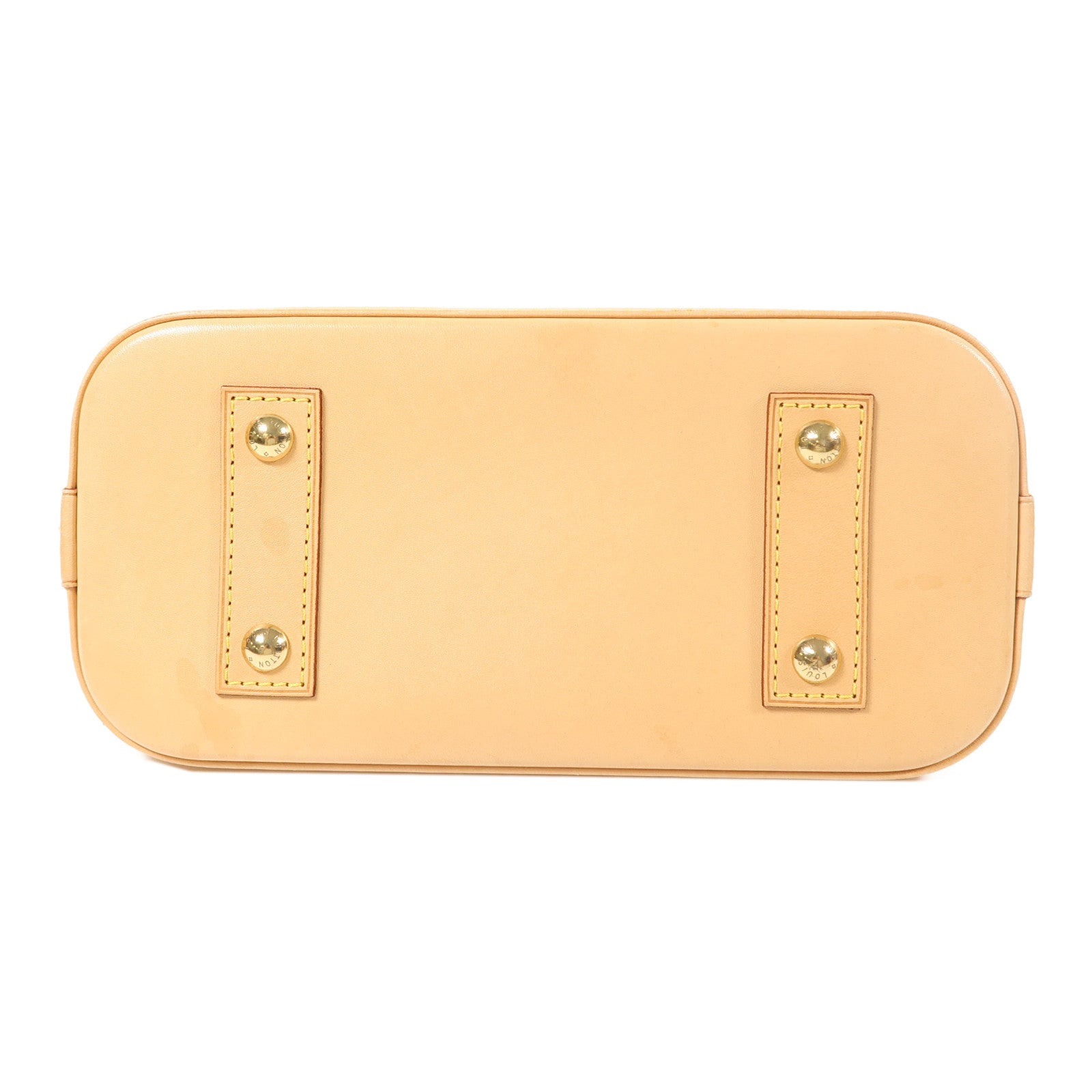 LOUIS VUITTON Monogram Alma BB金扣手挽肩背兩用袋啡色