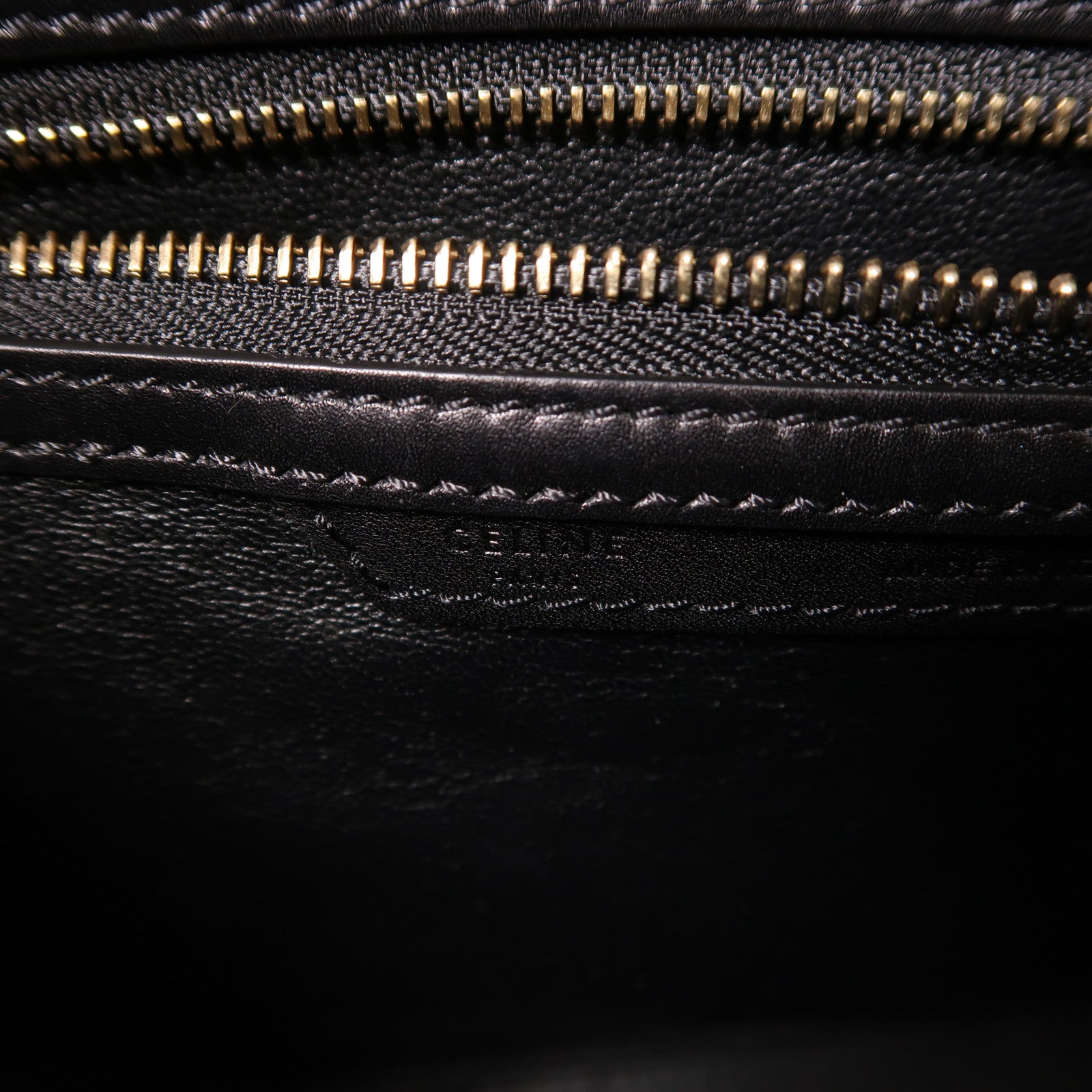 CELINE 牛皮皮革/麂皮皮革Micro Luggage手挽袋