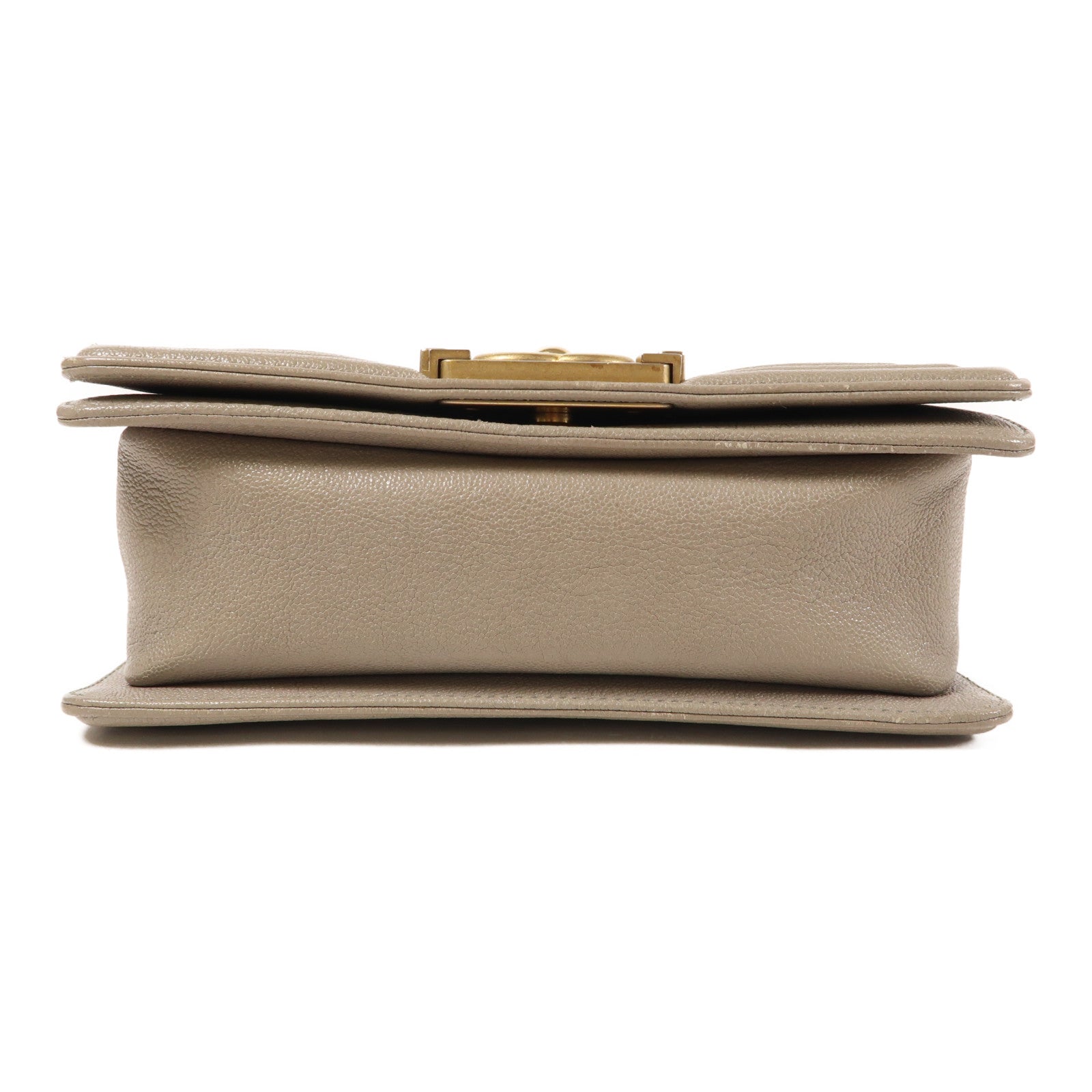 CHANEL 【激減優惠】牛皮皮革Boy 20金扣肩背袋