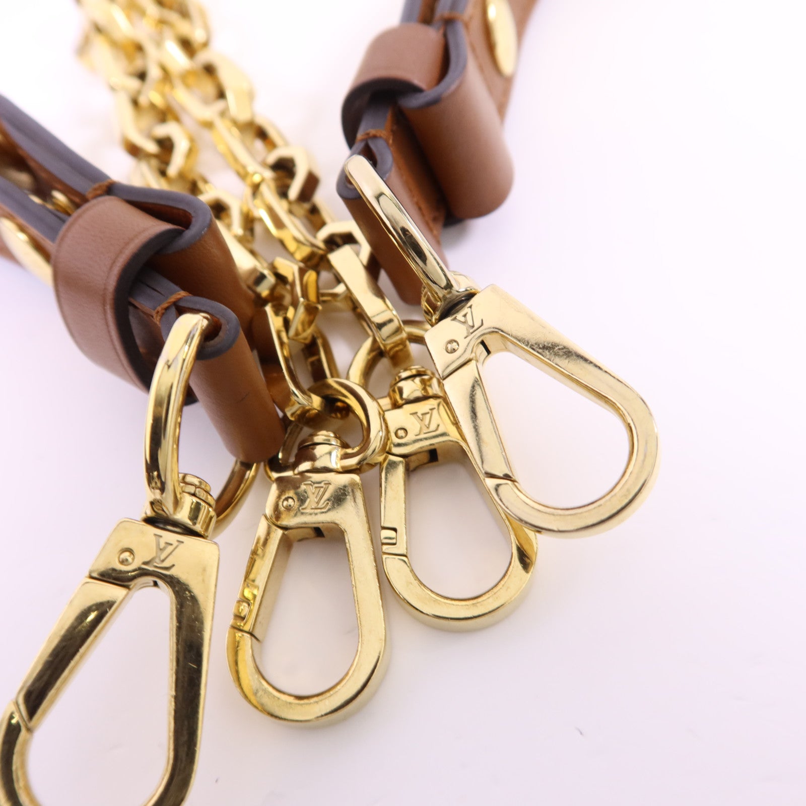 LOUIS VUITTON Monogram Reverse Dauphine MM金扣肩背袋