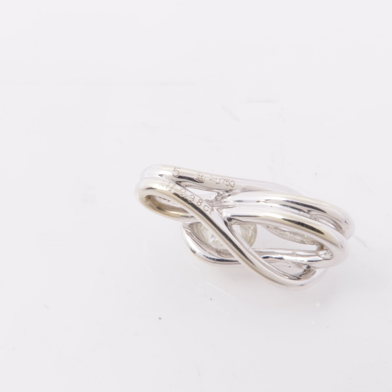 JEWELRY Diamond Pendant 18K White Gold
