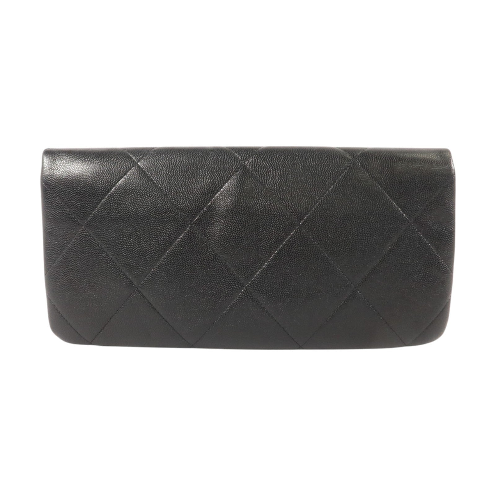 CHANEL 牛皮皮革A Real Catch Clutch金扣手拿包