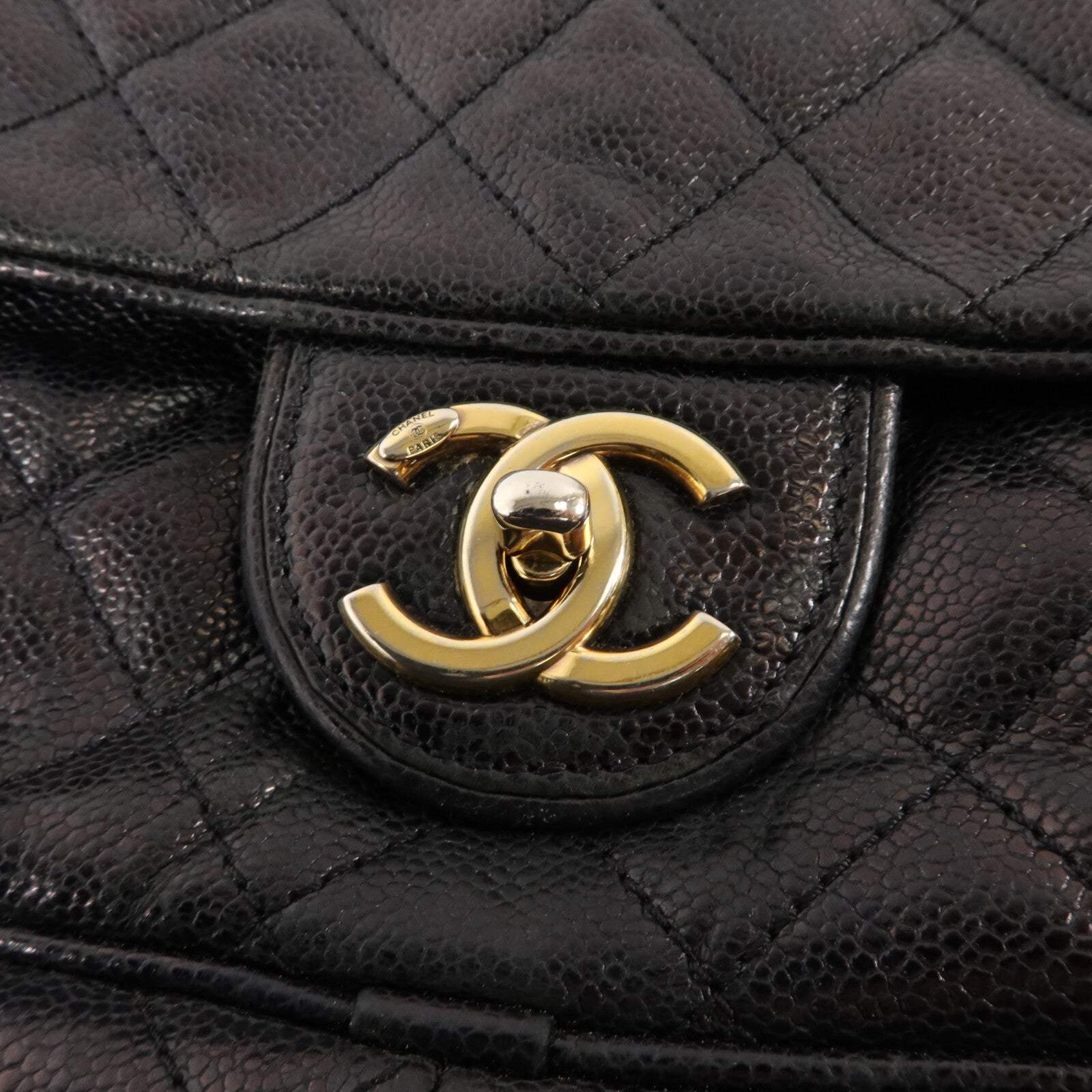 CHANEL 牛皮皮革Chain Shoulder鏈帶肩背袋