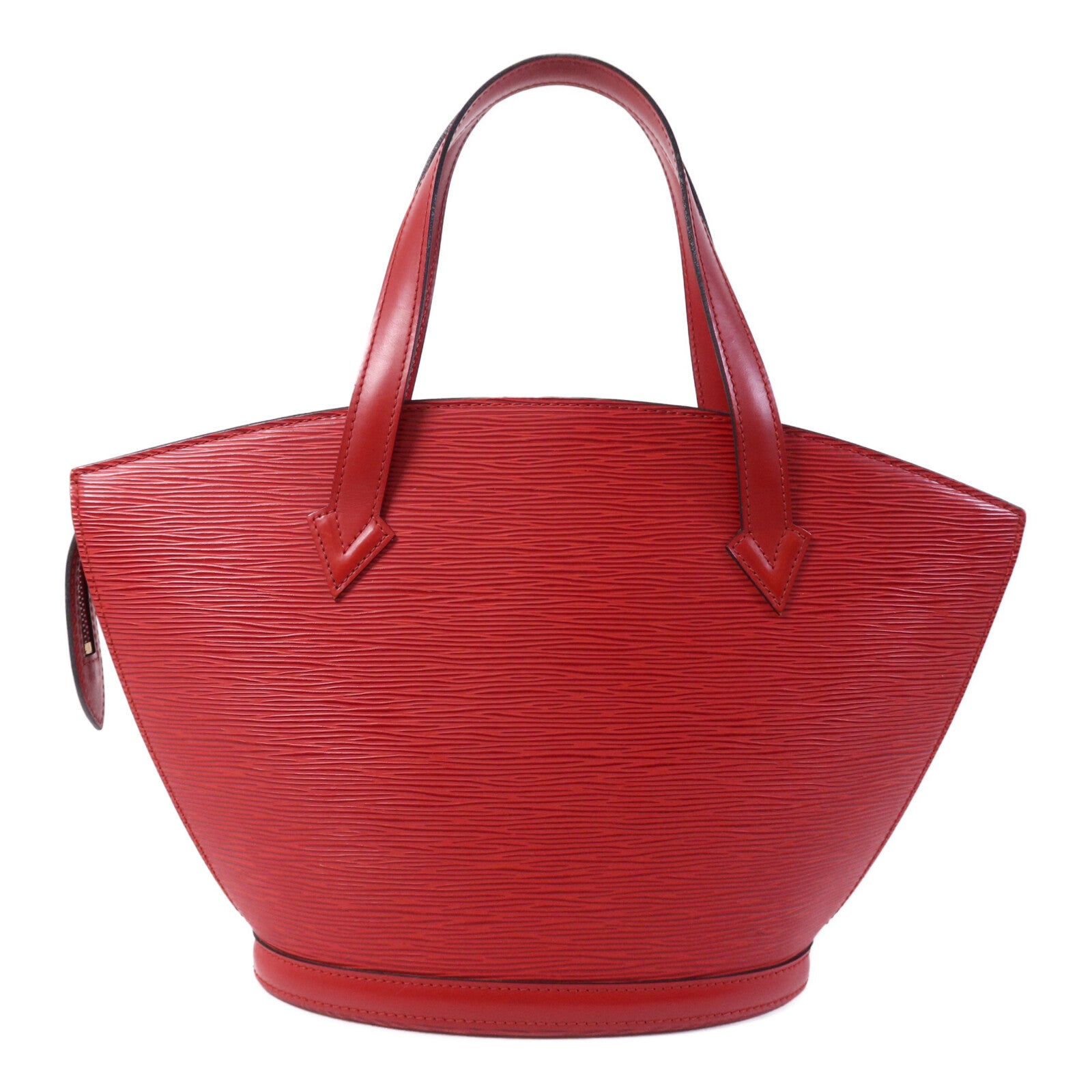 LOUIS VUITTON Epi Saint Jacques PM金扣手挽袋