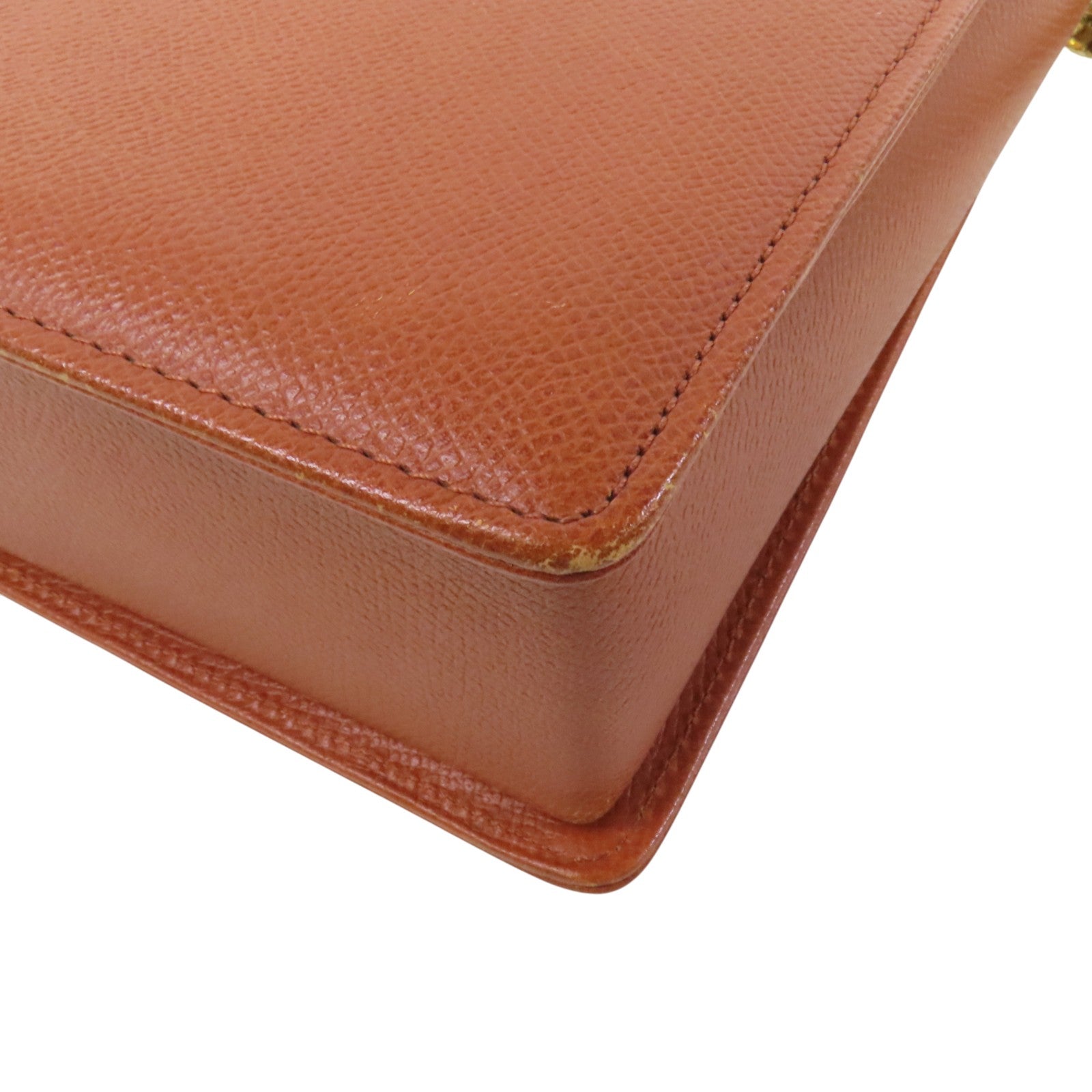 Valentino 牛皮皮革2Way Shoulder Bag金扣手挽肩背兩用袋