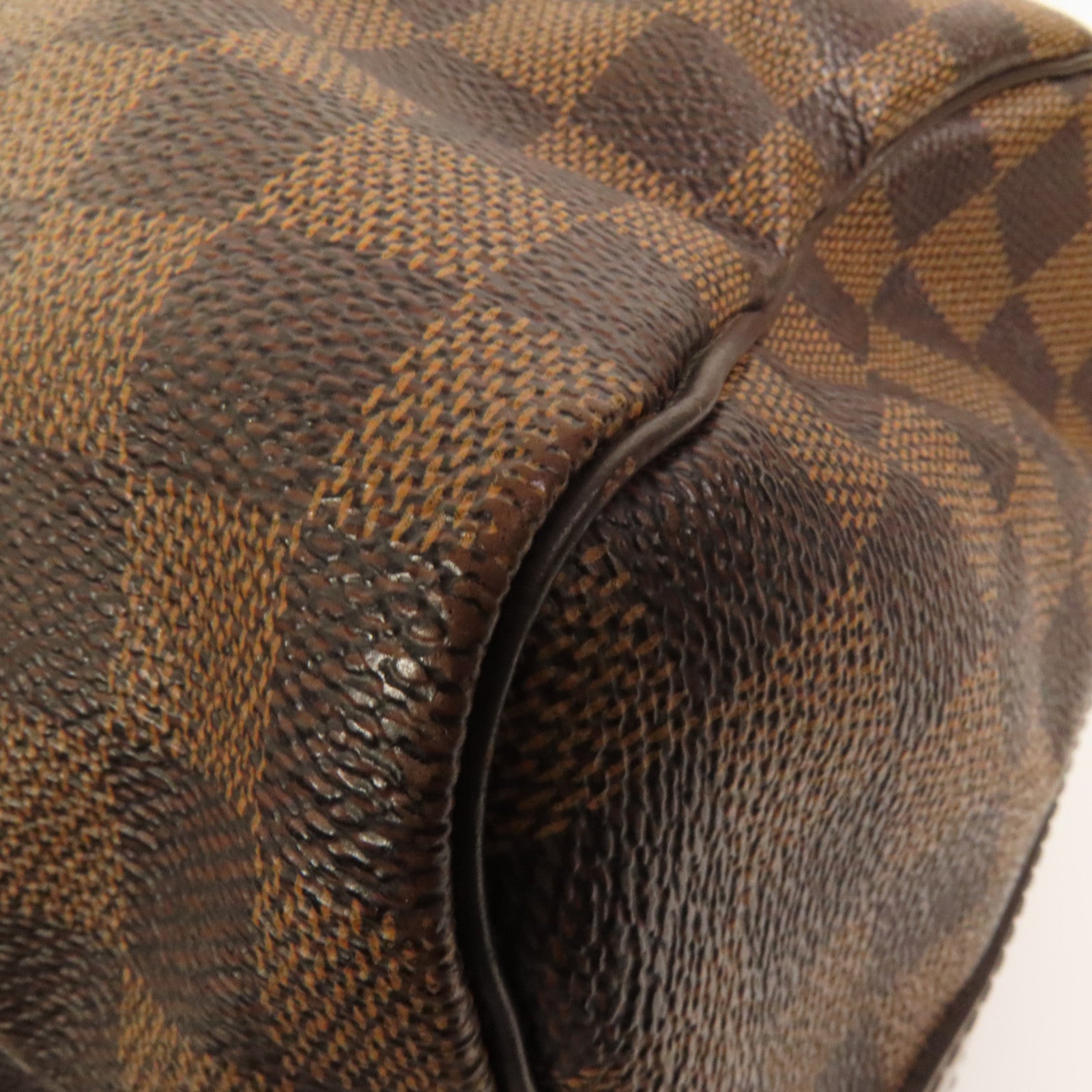 LOUIS VUITTON Damier Speedy Bandouliere 30金扣手挽肩背兩用袋