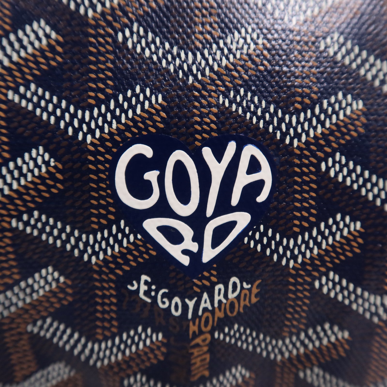 GOYARD 塗層帆布Boheme Hobo Bag銀扣肩背袋