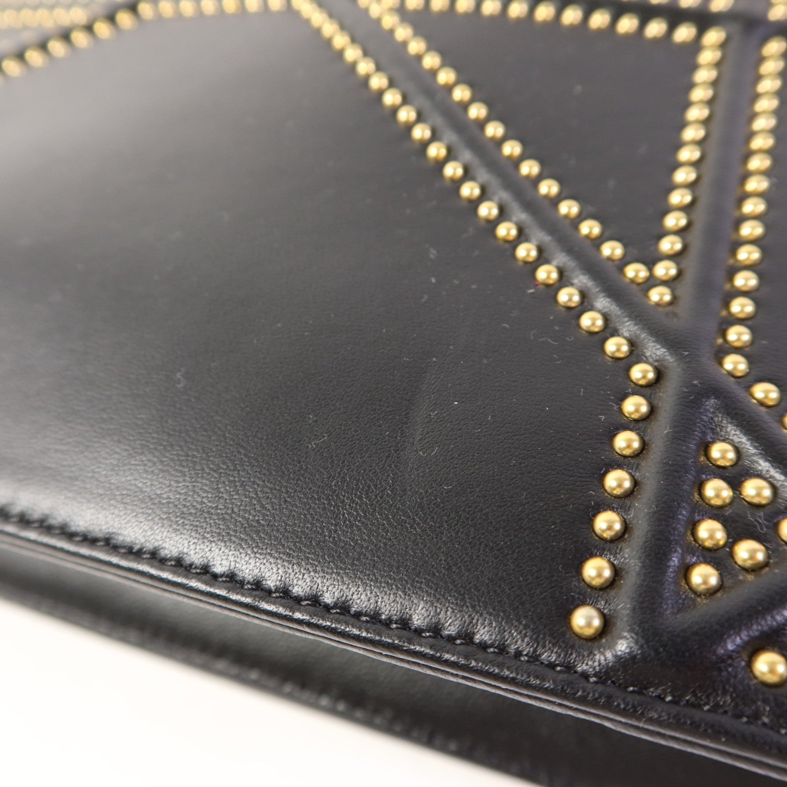 Dior 牛皮皮革Diorama Bag金扣鏈帶肩背袋