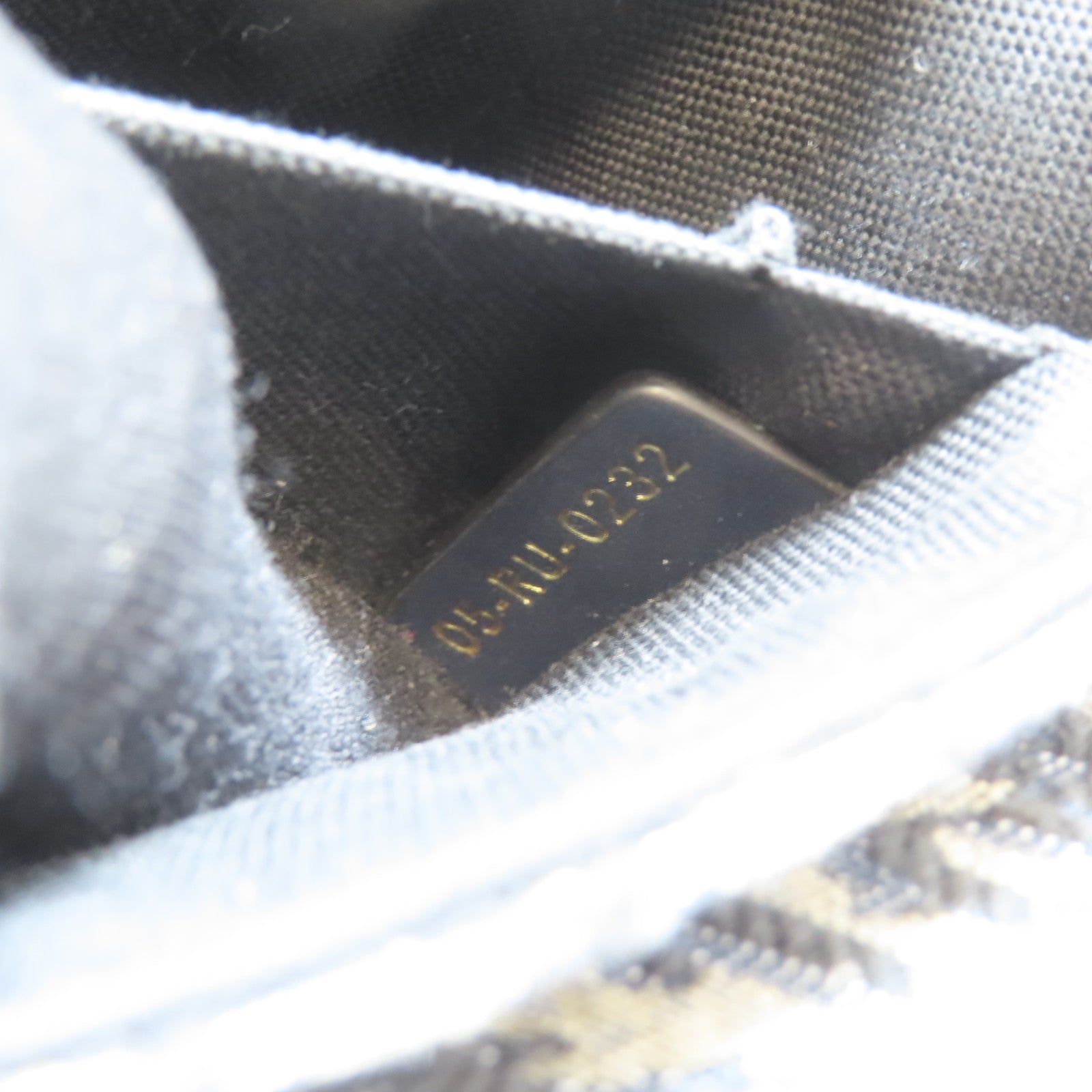 Dior 帆布/皮革Montaigne 30金扣肩背袋藍色