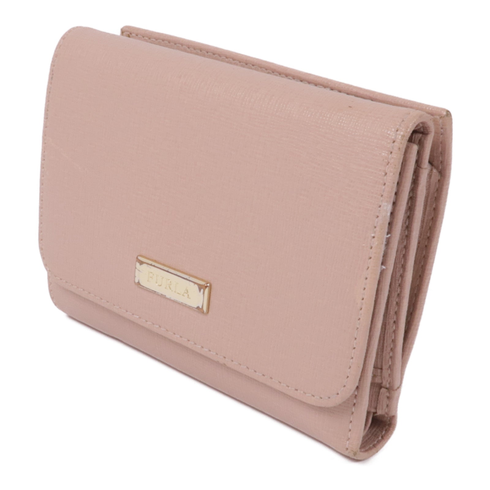 Furla 【激減優惠】牛皮皮革Wallet金扣錢包