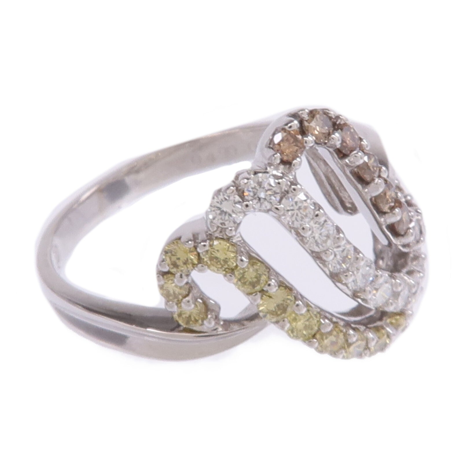 JEWELRY 【激減優惠】18K白金Diamond Ring鑽石戒指US#6.25