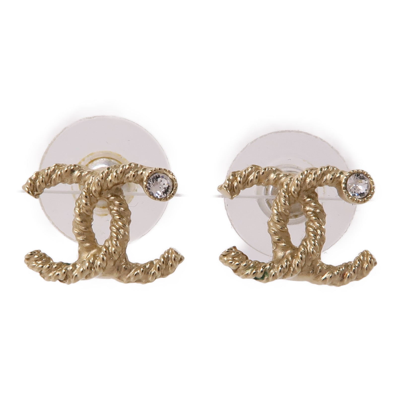 CHANEL 金屬Earrings耳環金色