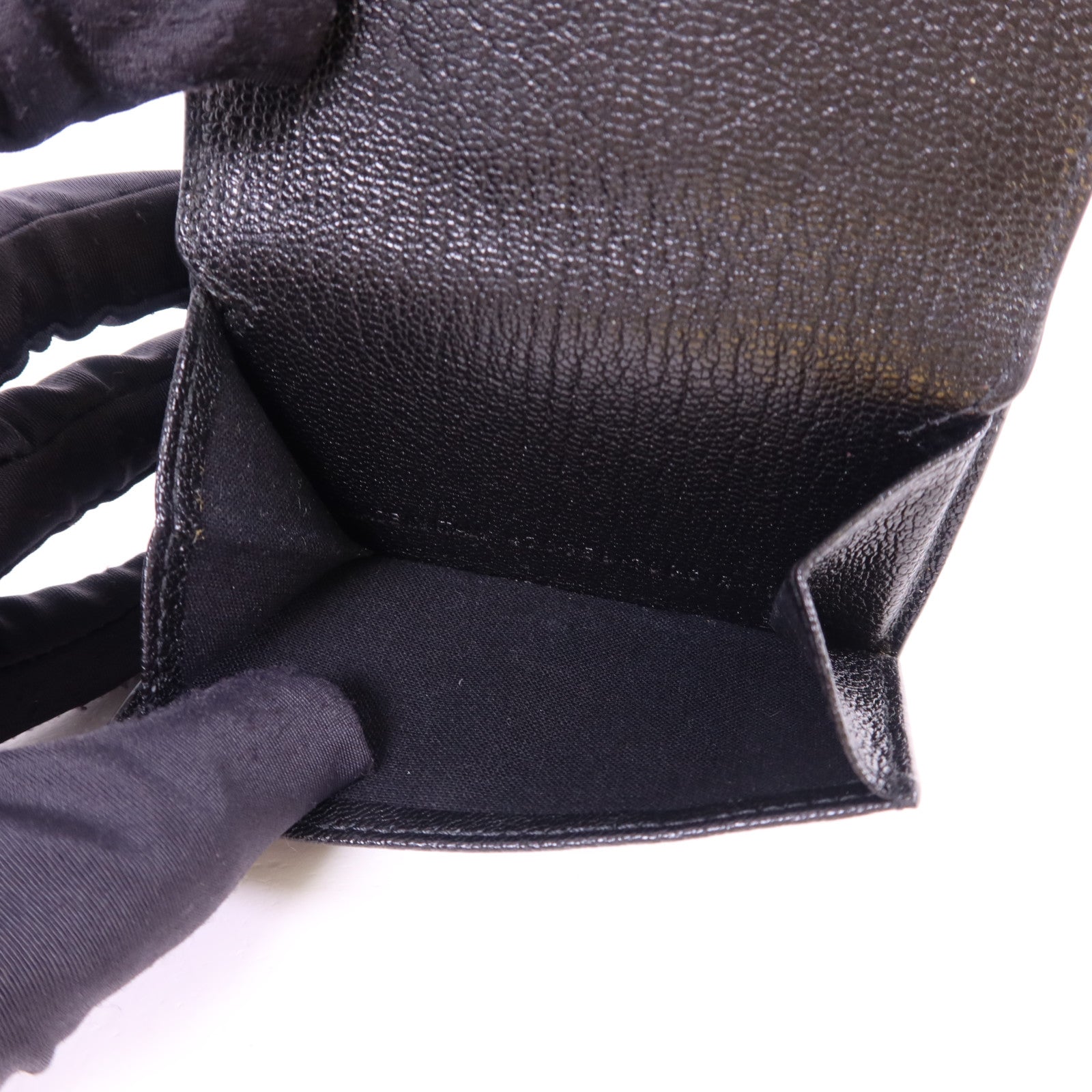 BALENCIAGA 牛皮皮革Trifold Wallet金扣錢包