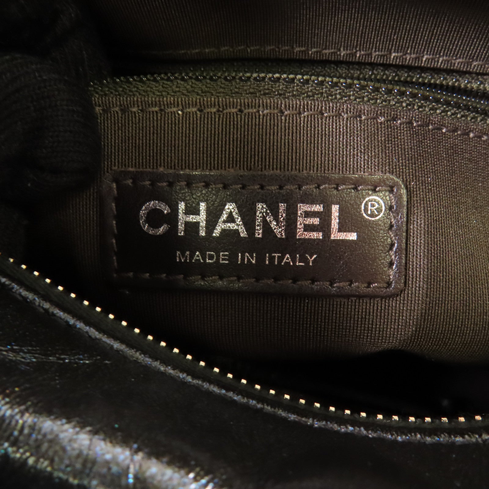 CHANEL 牛皮皮革Mini Gabrielle鏈帶肩背袋
