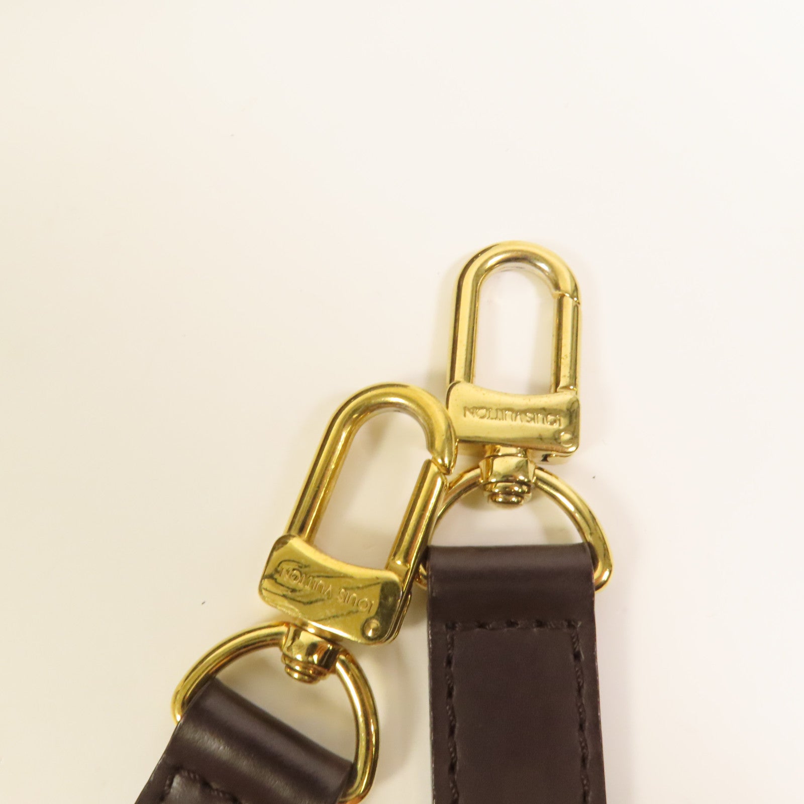 LOUIS VUITTON Damier Speedy Bandouliere 30金扣手挽肩背兩用袋