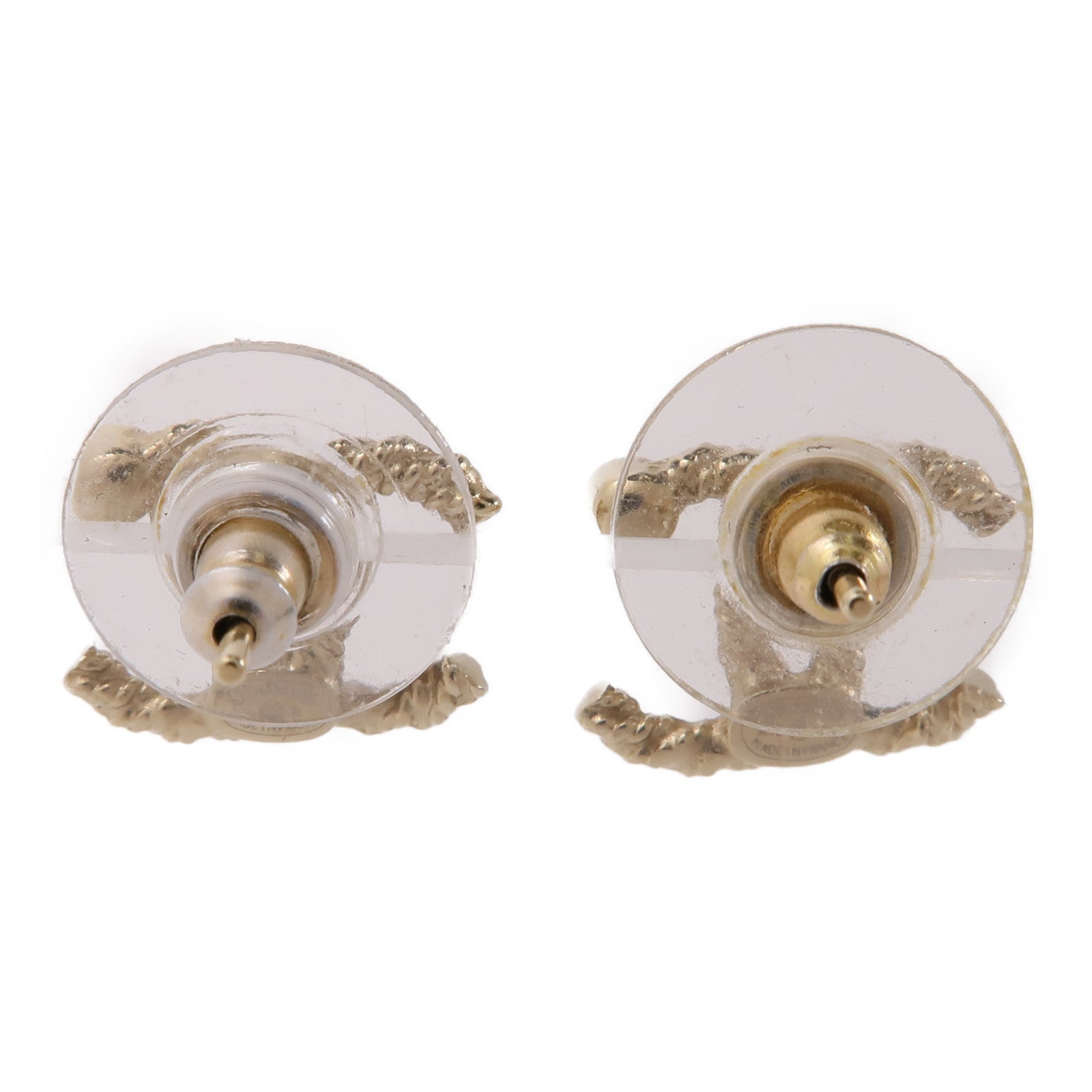 CHANEL 金屬Earrings耳環金色