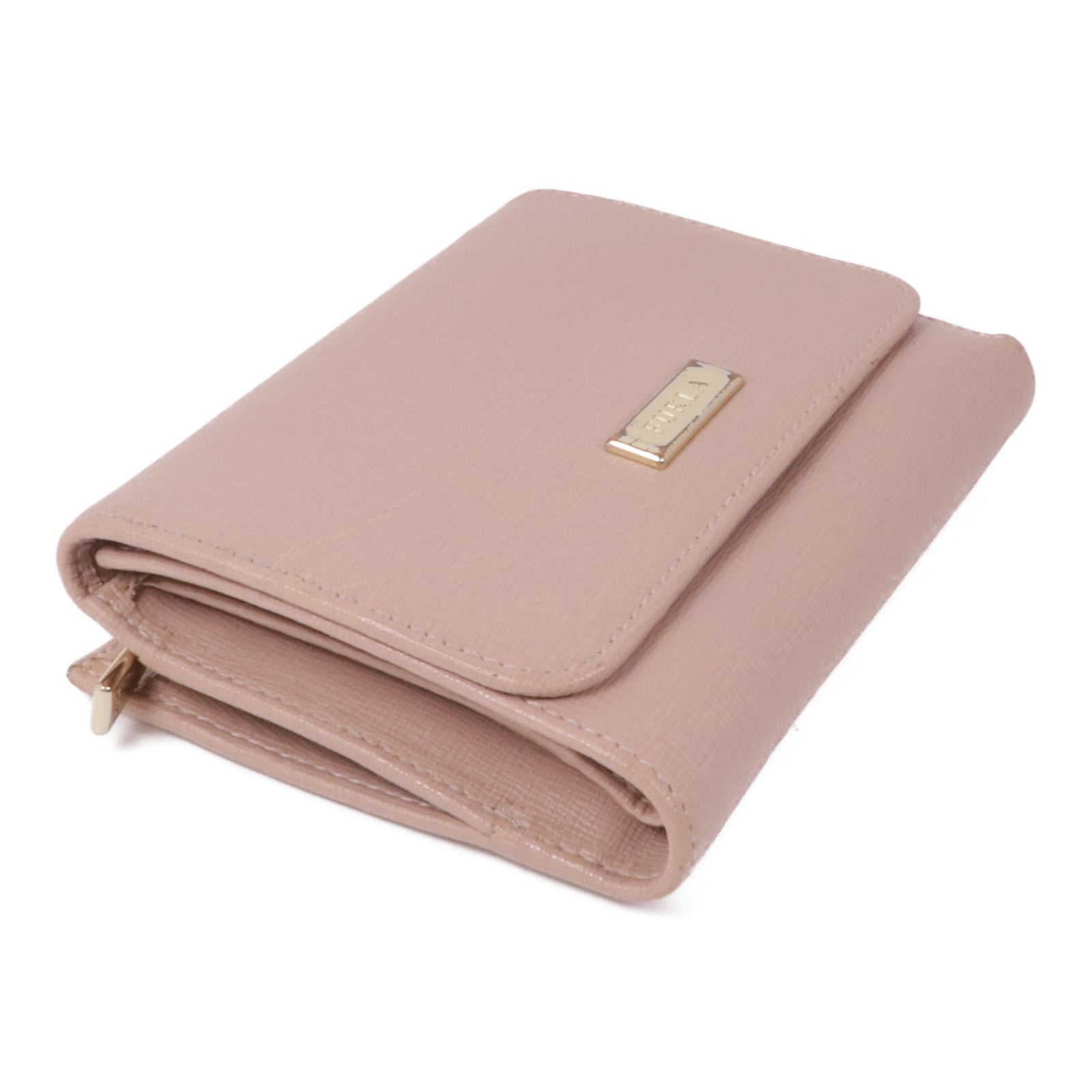 Furla 【激減優惠】牛皮皮革Wallet金扣錢包