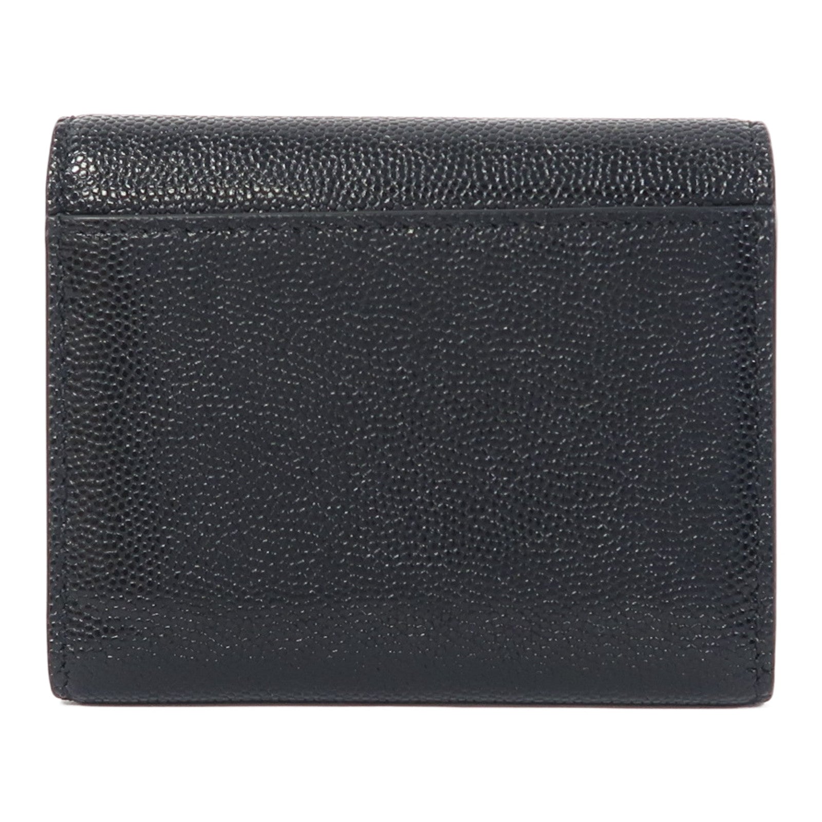 BURBERRY 【激減優惠】牛皮皮革Card Case金扣卡片套黑色