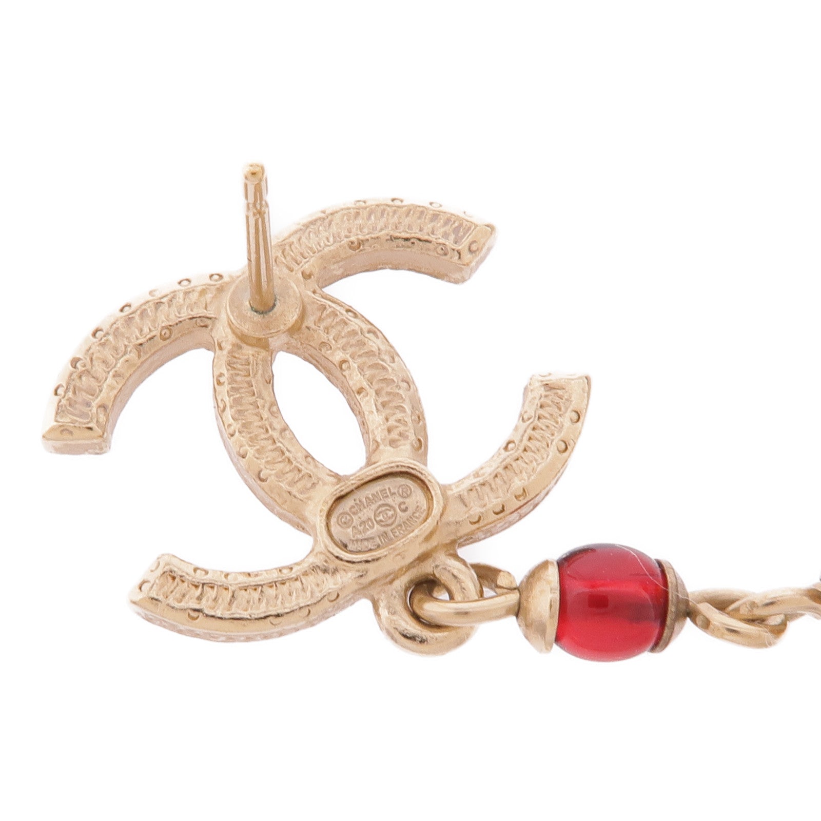 CHANEL PVC/金屬Earrings耳環