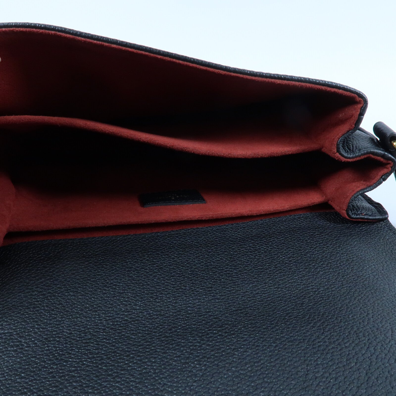 LOUIS VUITTON Monogram Empreinte Pochette Metis金扣手挽肩背兩用袋