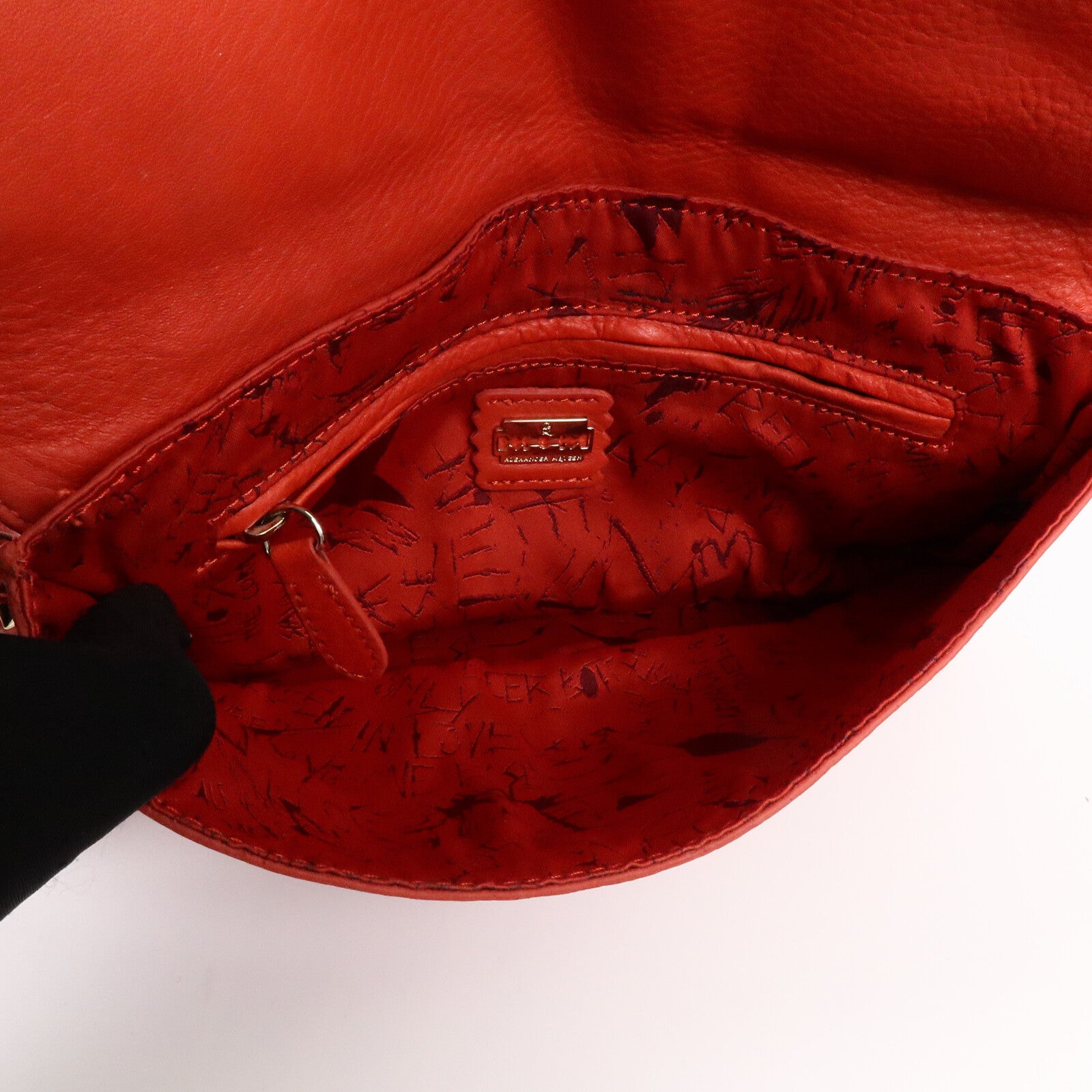 Alexander McQueen 牛皮皮革Pouch手拿包