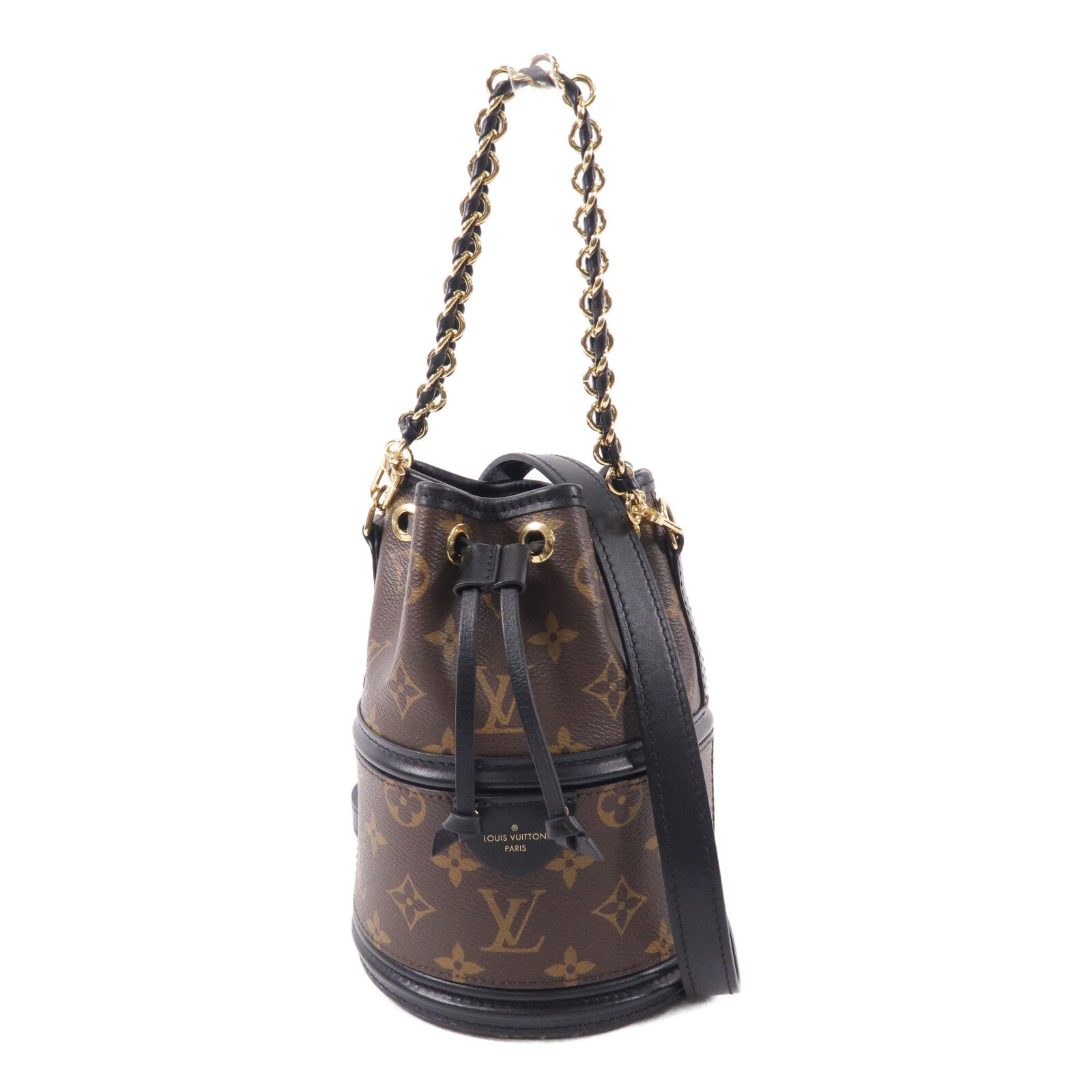 LOUIS VUITTON Monogram Canoe鏈帶手挽肩背兩用袋
