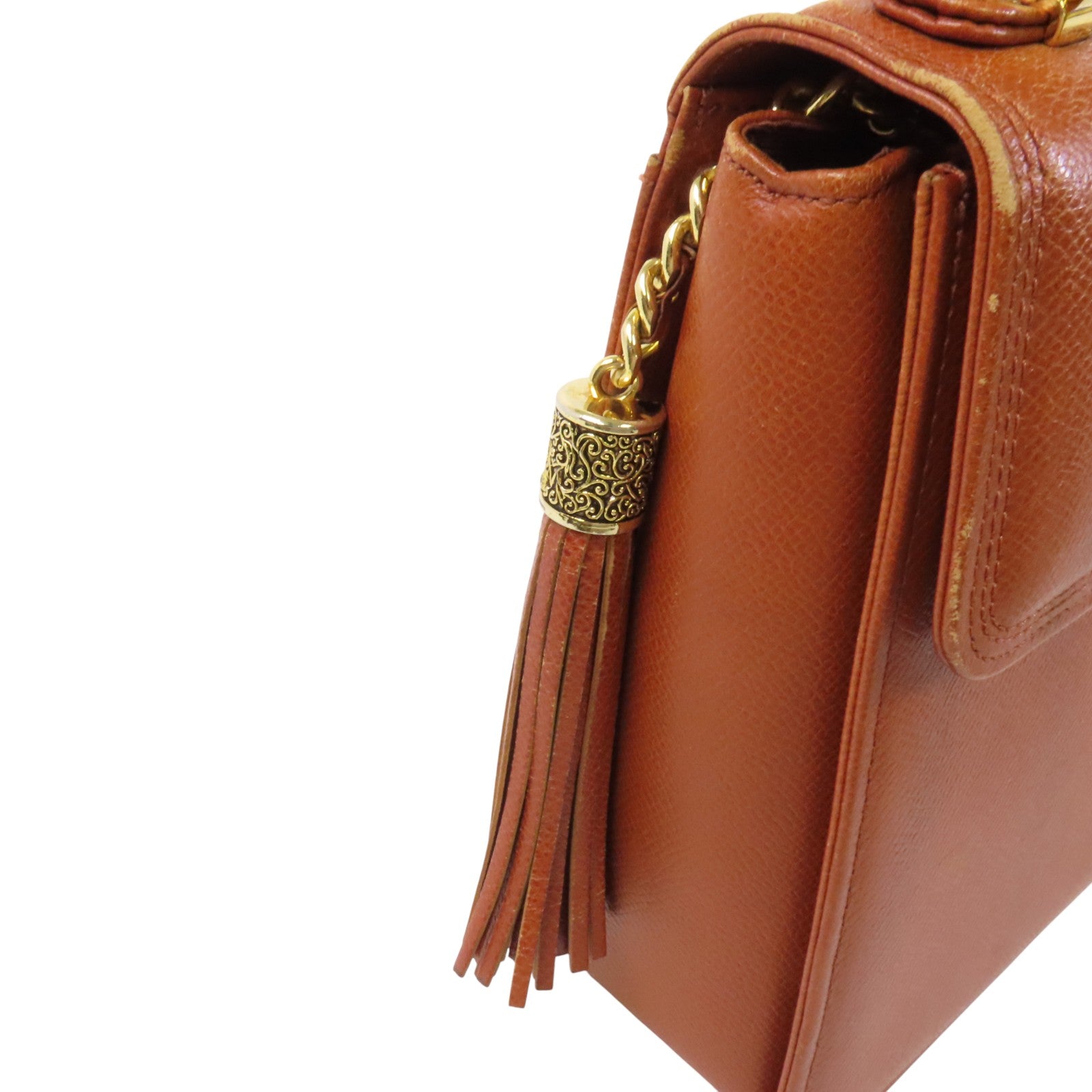 Valentino 牛皮皮革2Way Shoulder Bag金扣手挽肩背兩用袋