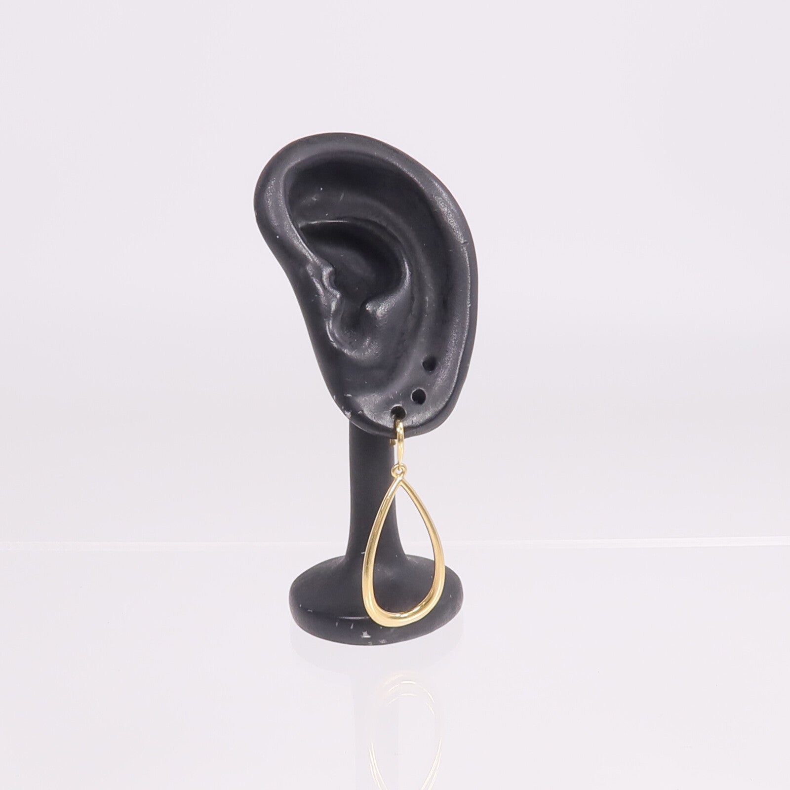 TIFFANY＆CO 18K黃金Open Teardrop Earrings耳環