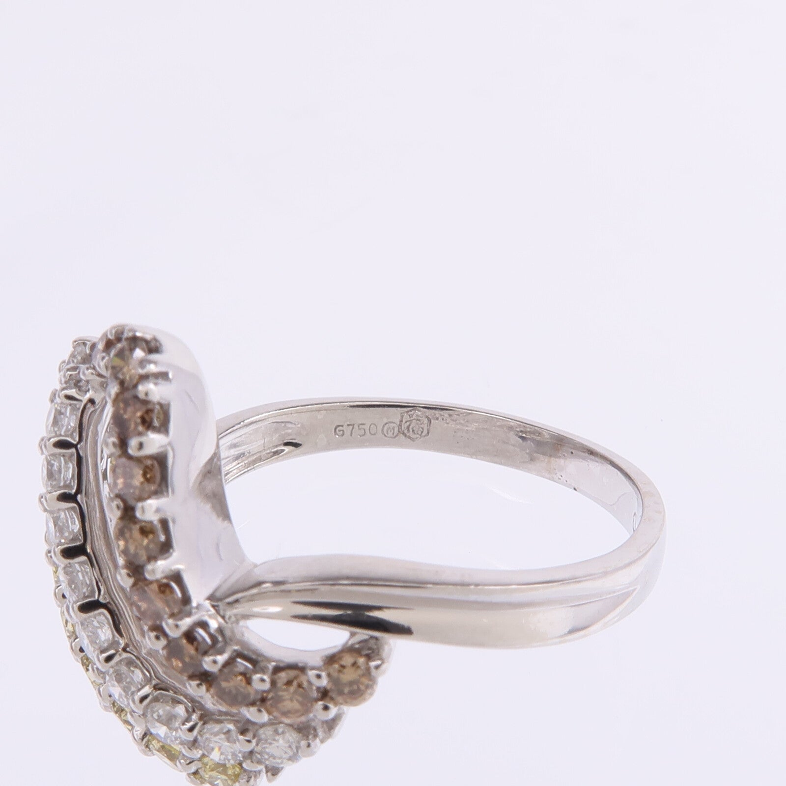 JEWELRY 【激減優惠】18K白金Diamond Ring鑽石戒指US#6.25