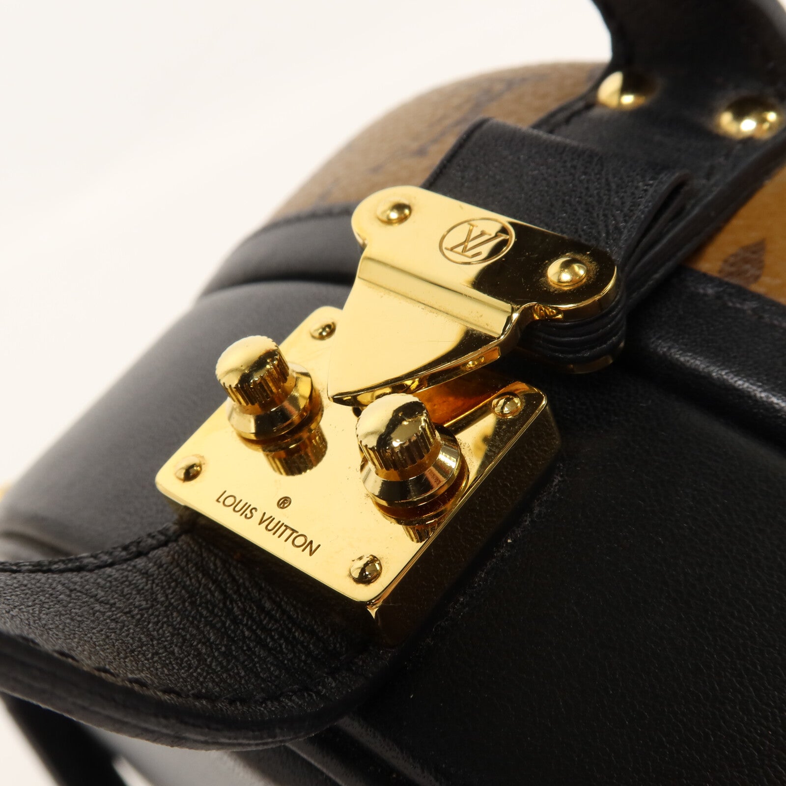 LOUIS VUITTON Monogram Reverse Petite Boite Chapeau手挽肩背兩用袋