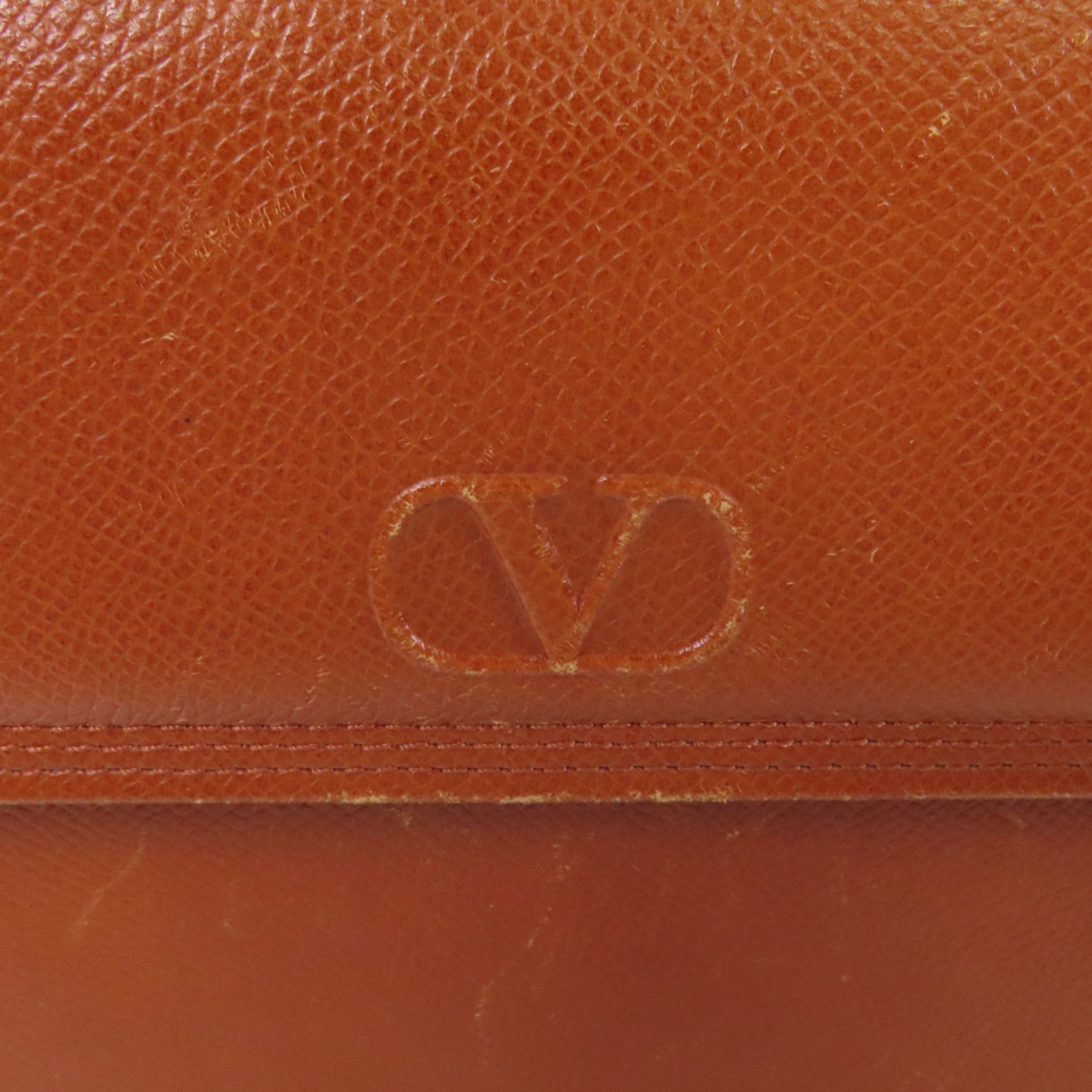 Valentino 【激減優惠】牛皮皮革2Way Shoulder Bag金扣手挽肩背兩用袋