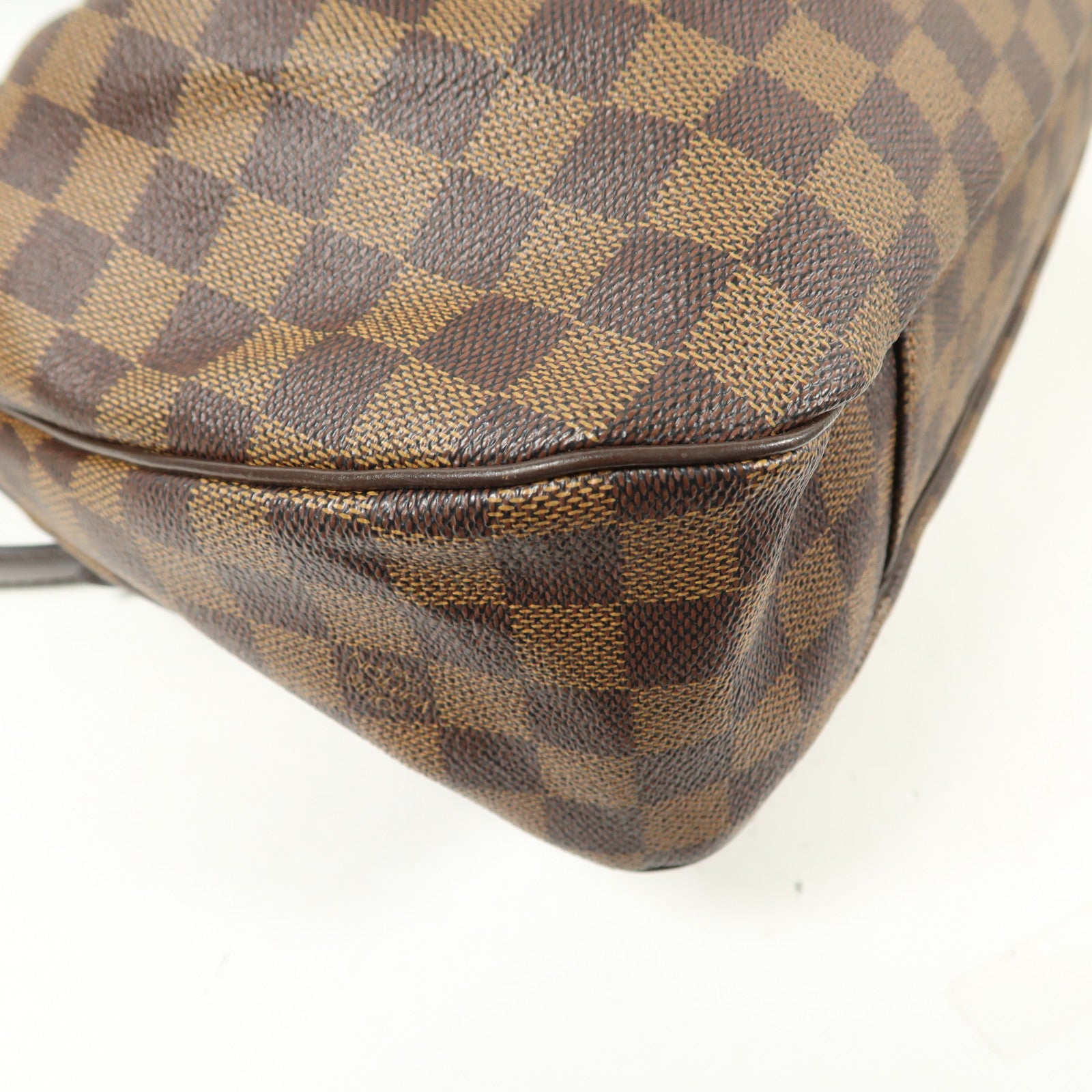 LOUIS VUITTON Damier Evora MM金扣手挽肩背兩用袋