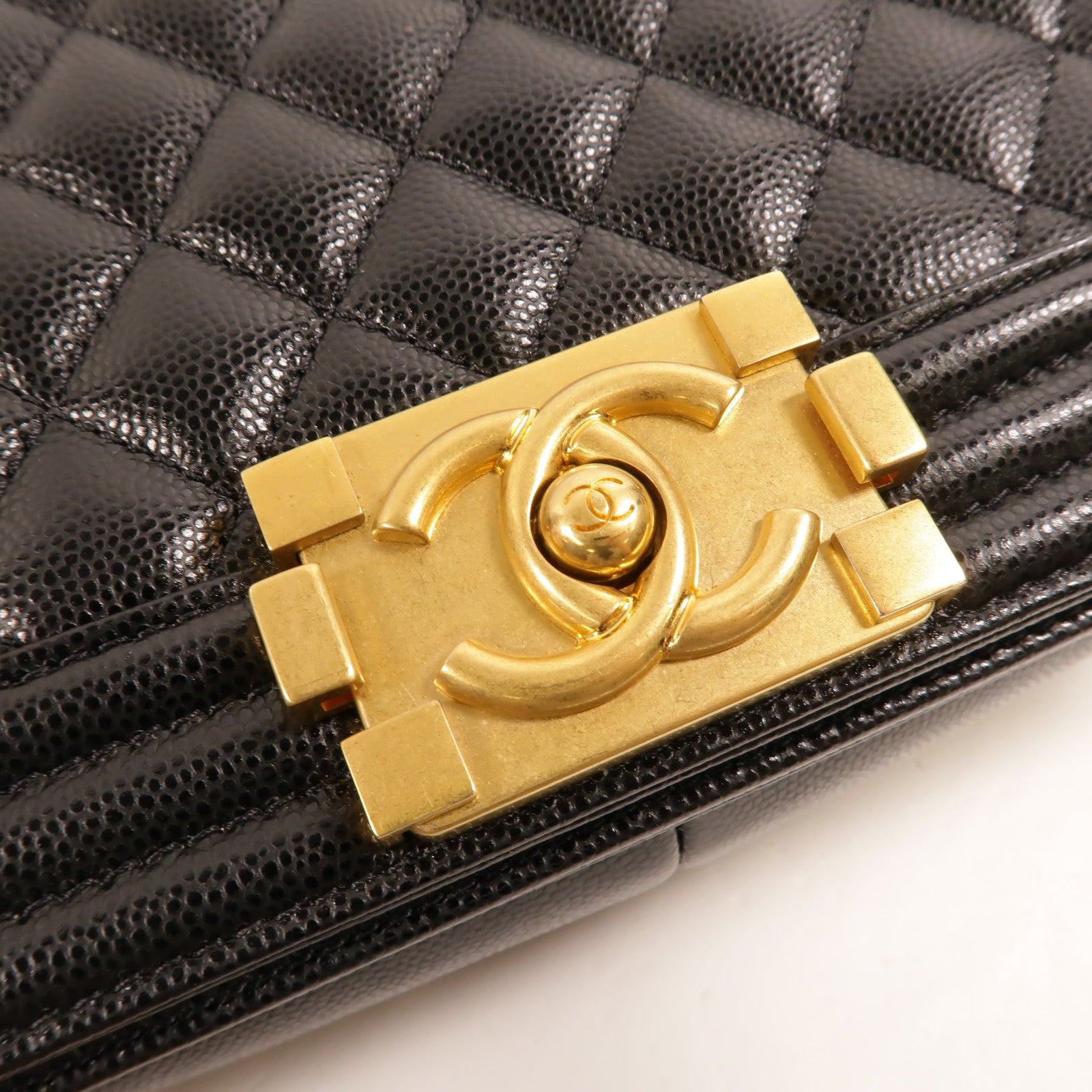 CHANEL 牛皮皮革Boy 25肩背袋