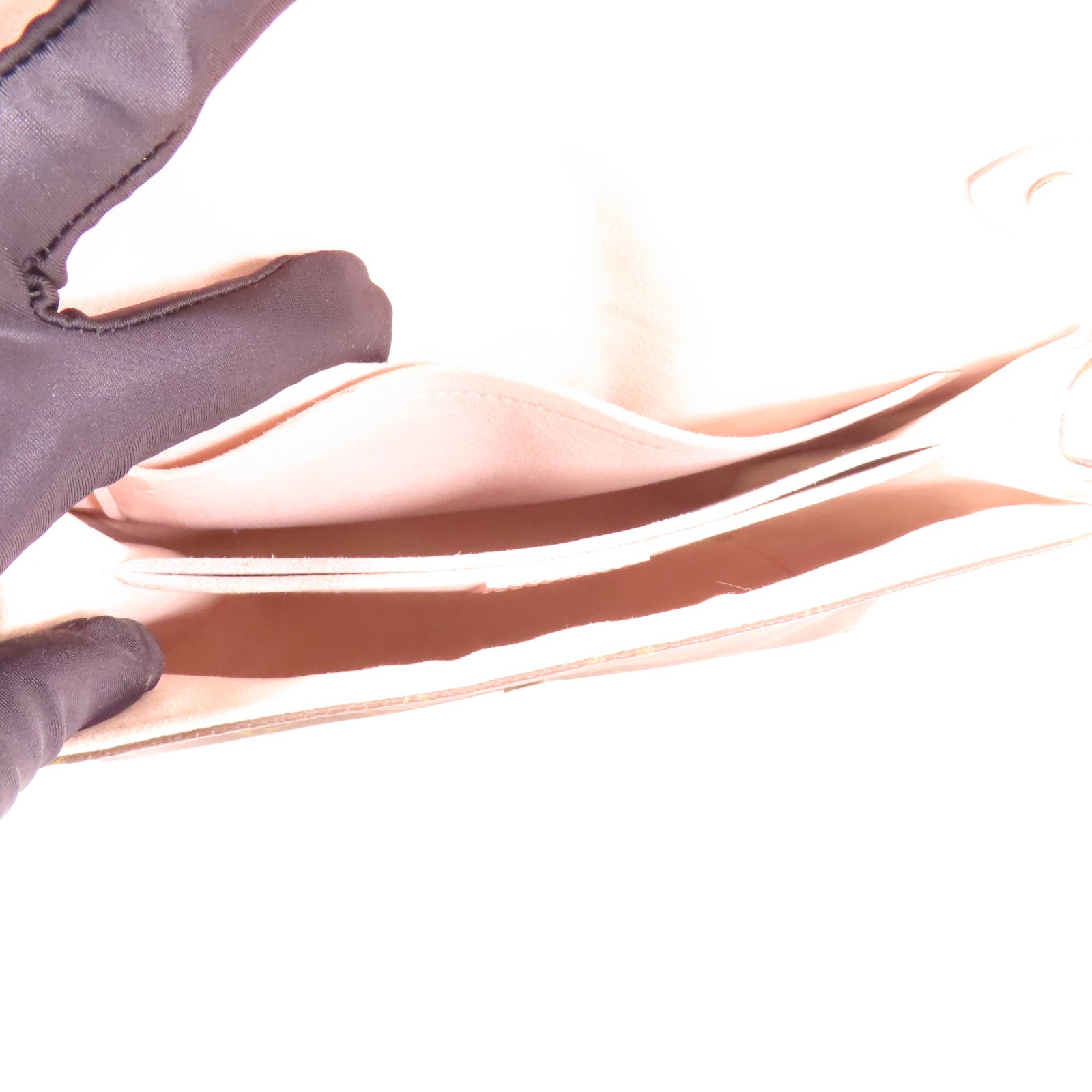 LOUIS VUITTON LV SHW Saint Michel Shoulder Bag M44033 Monogram Epi Brown Pink