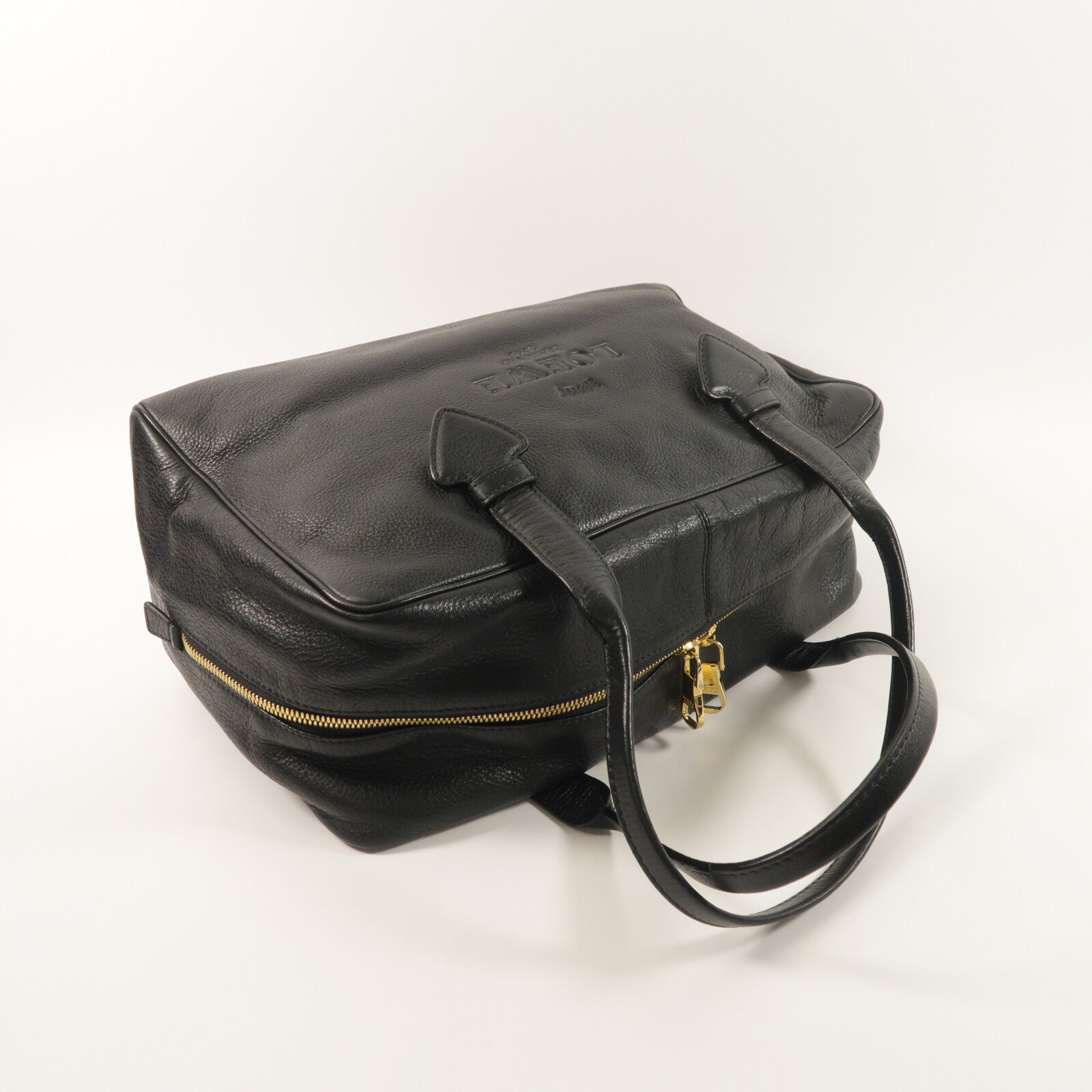 LOEWE 牛皮皮革Vintage Heritage Boston肩背袋
