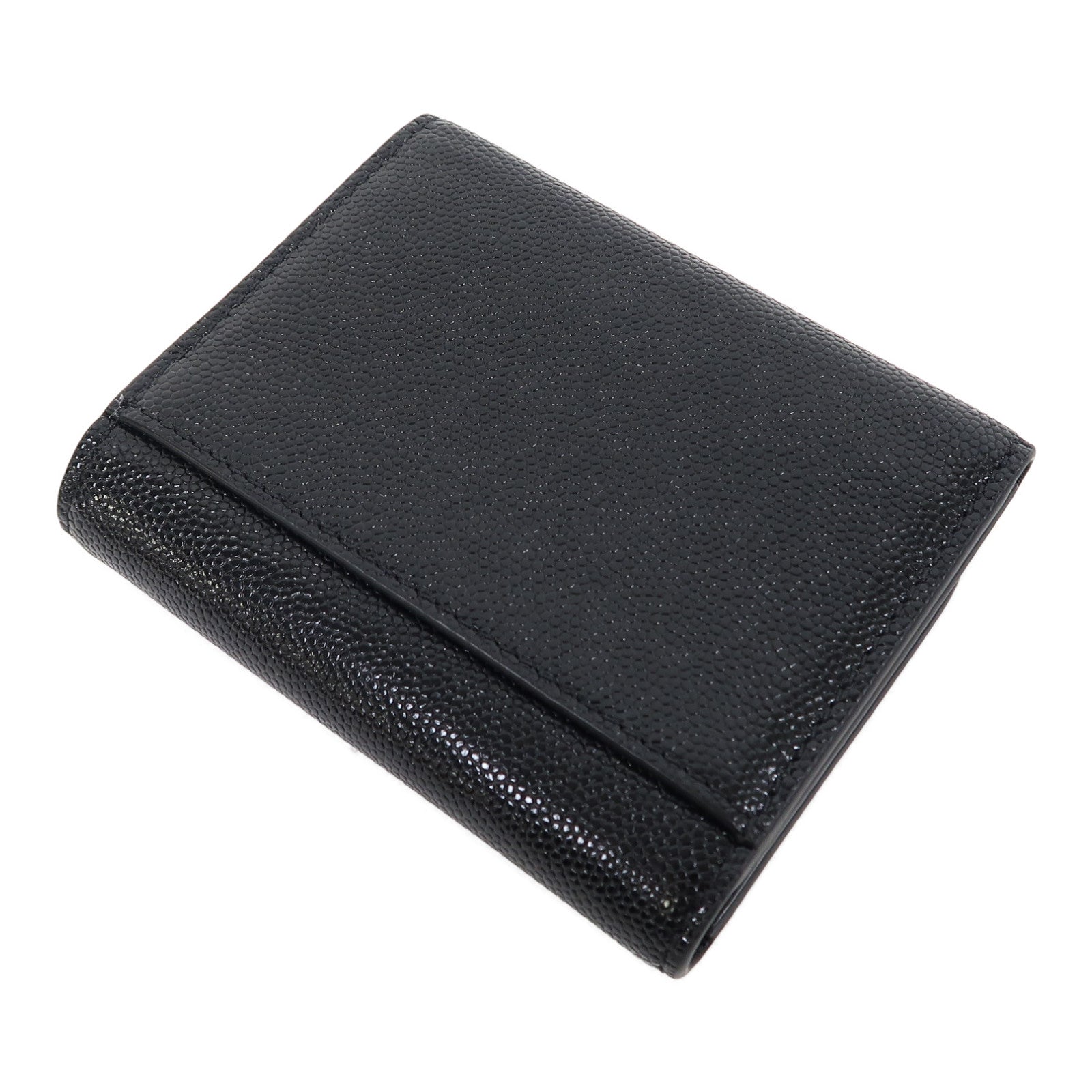 BURBERRY 【激減優惠】牛皮皮革Card Case金扣卡片套黑色