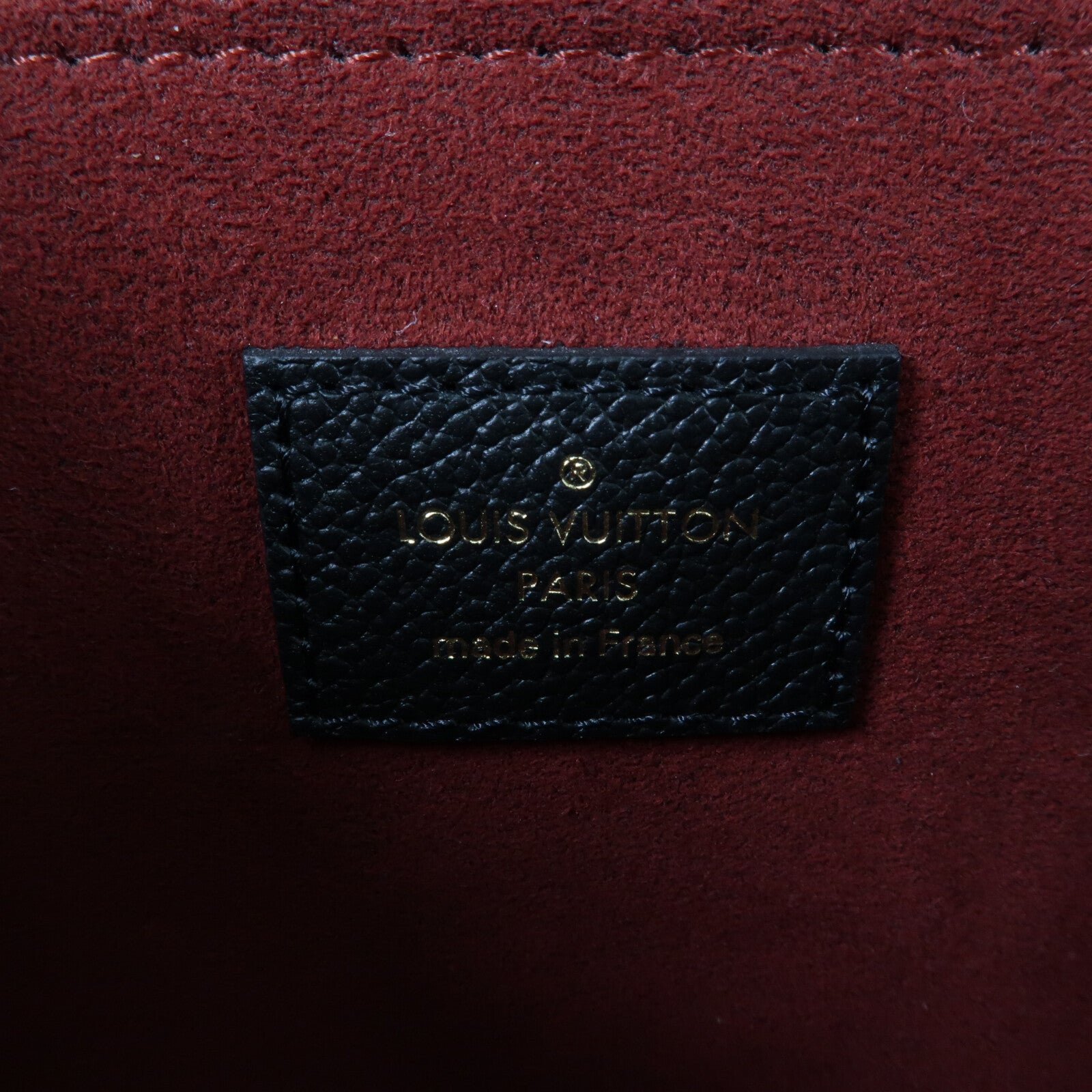 LOUIS VUITTON Monogram Empreinte Pochette Metis金扣手挽肩背兩用袋