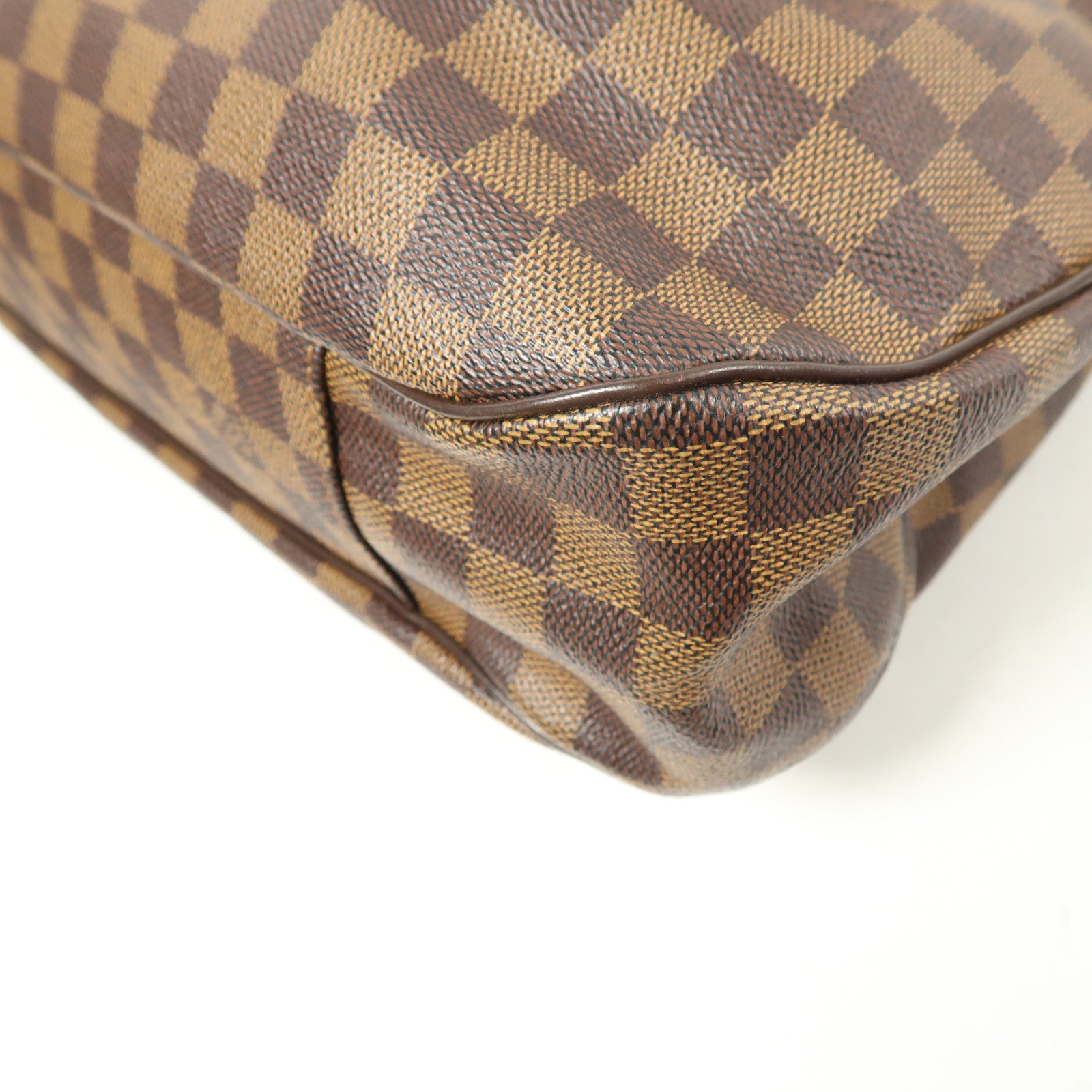 LOUIS VUITTON Damier Evora MM金扣手挽肩背兩用袋