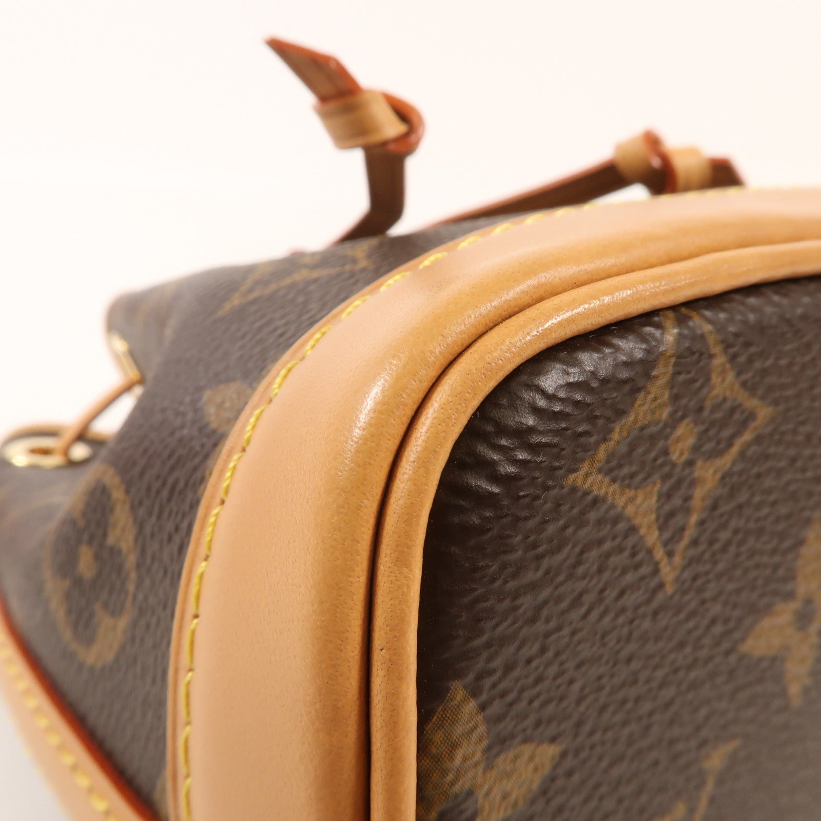 LOUIS VUITTON Monogram Nano Noe金扣手挽肩背兩用袋