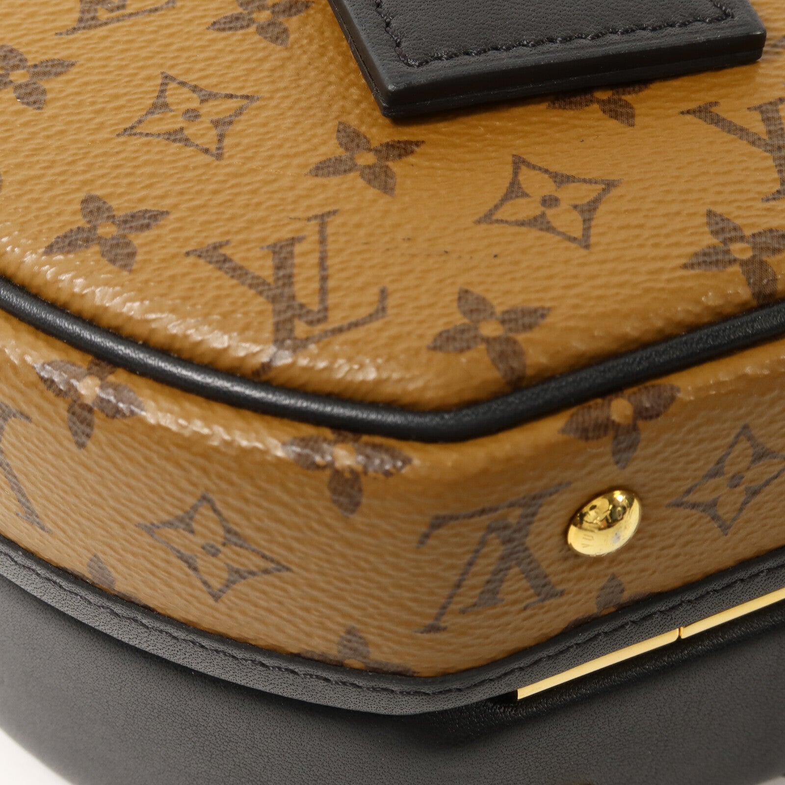 LOUIS VUITTON Monogram Reverse Petite Boite Chapeau手挽肩背兩用袋