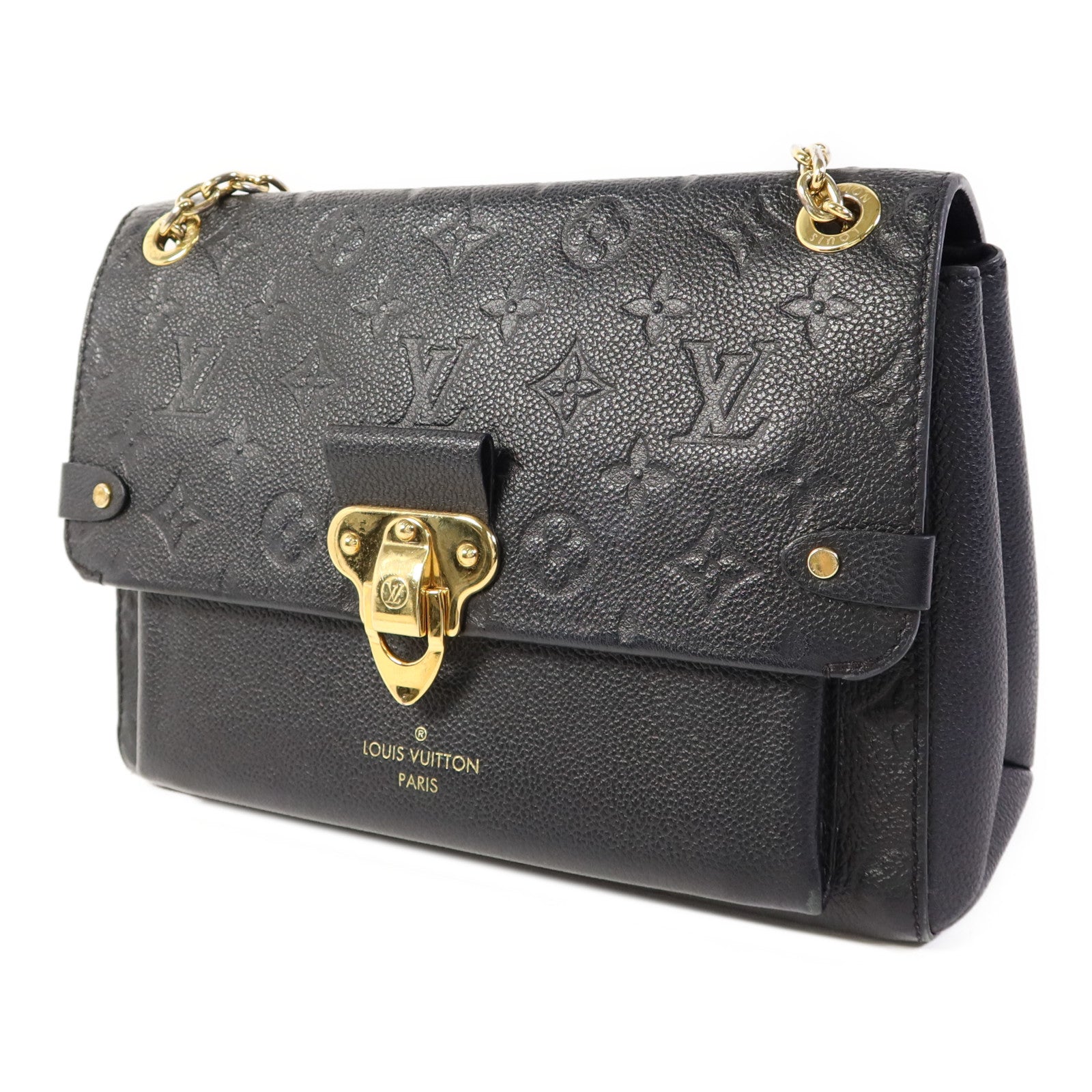LOUIS VUITTON Monogram Empreinte Vavin PM金扣肩背袋