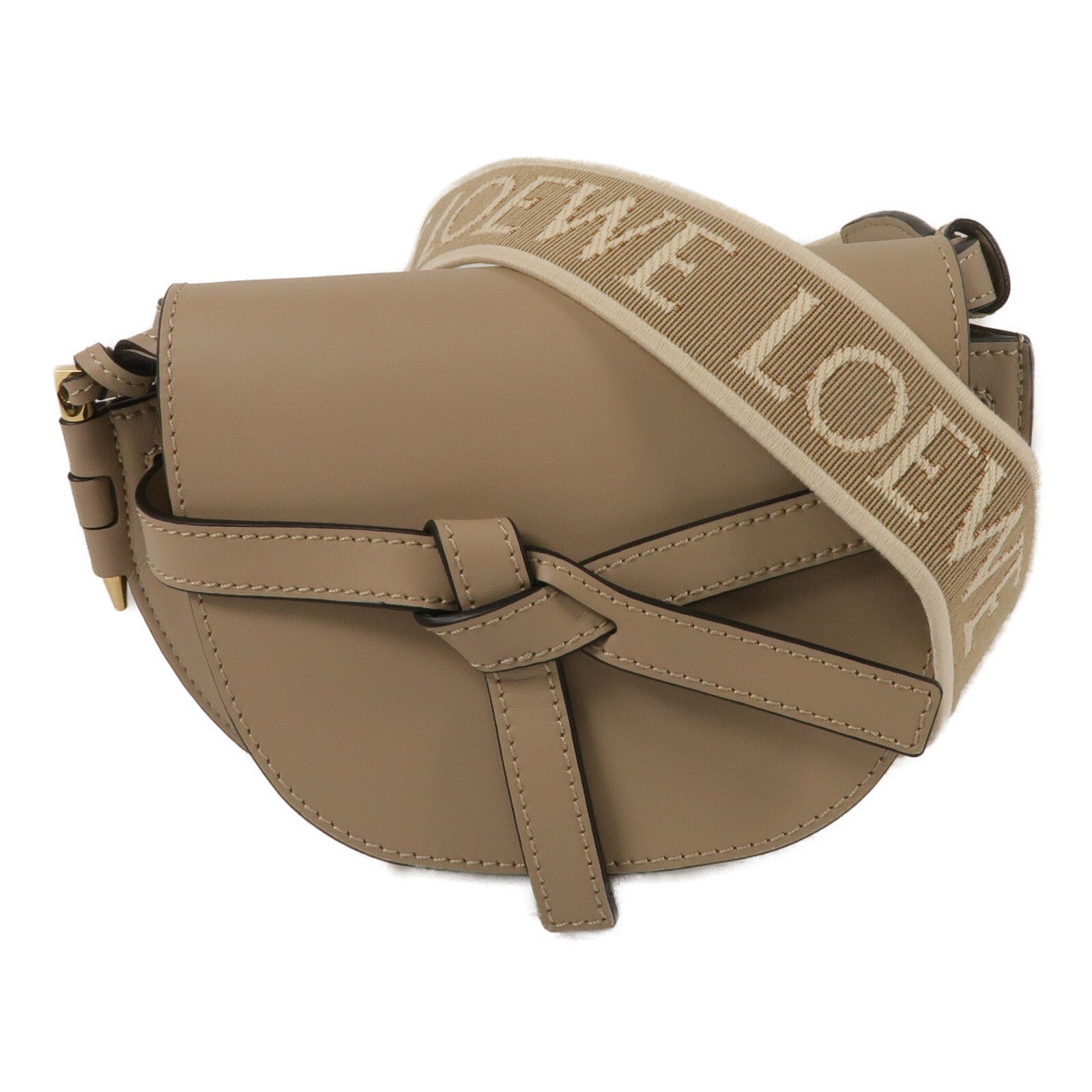 LOEWE 牛皮皮革Mini Gate肩背袋