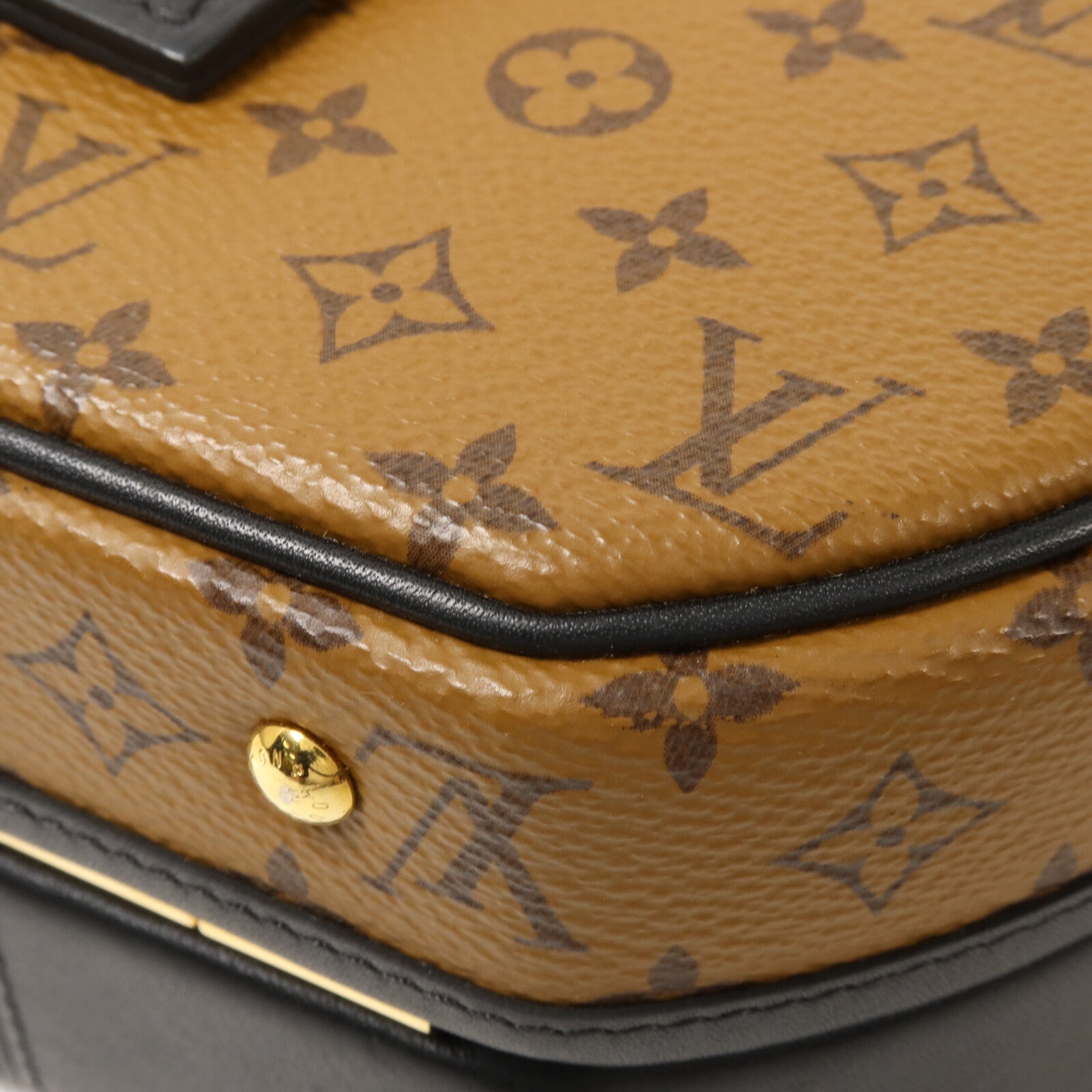 LOUIS VUITTON Monogram Reverse Petite Boite Chapeau手挽肩背兩用袋