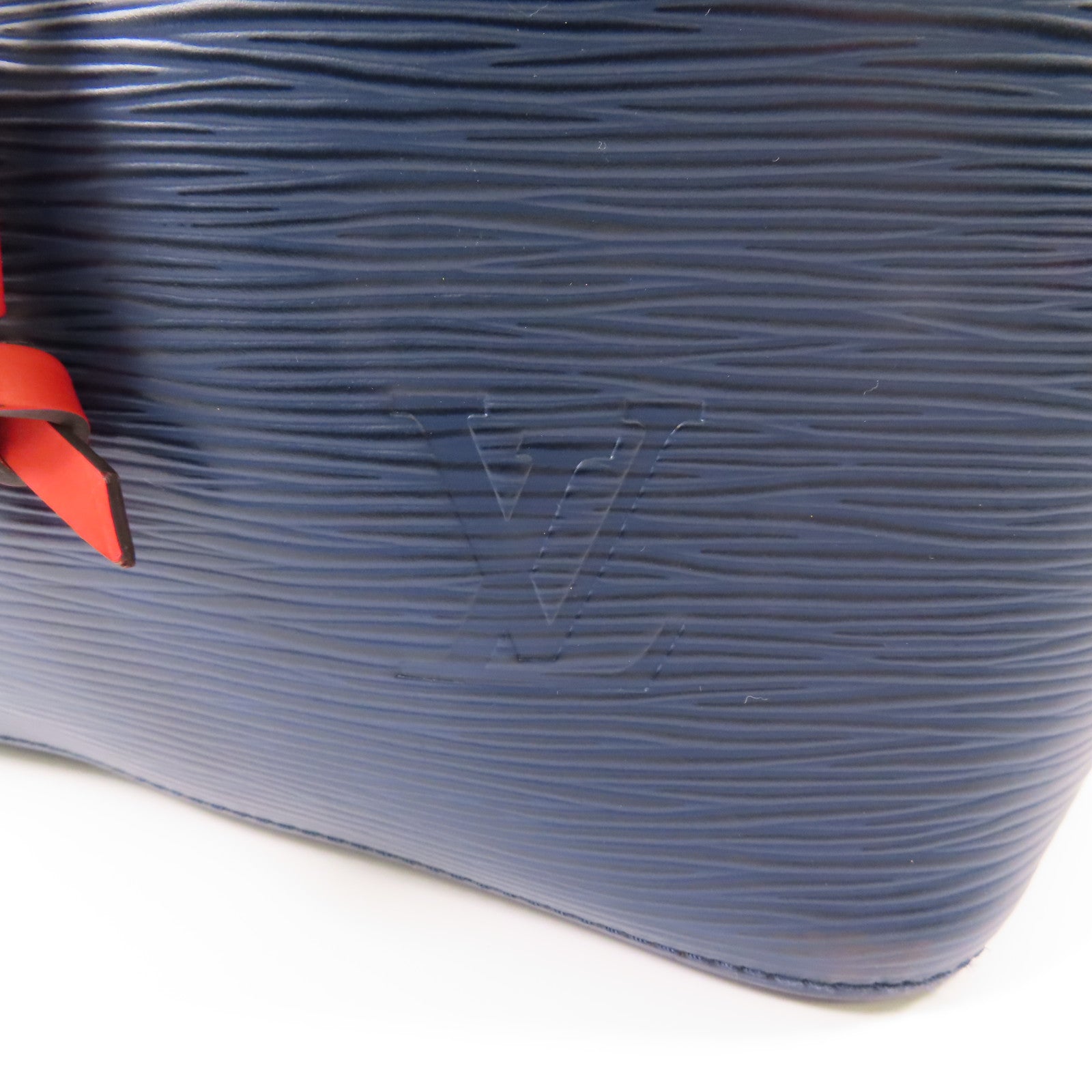 LOUIS VUITTON Epi NeoNoe MM銀扣手挽肩背兩用袋