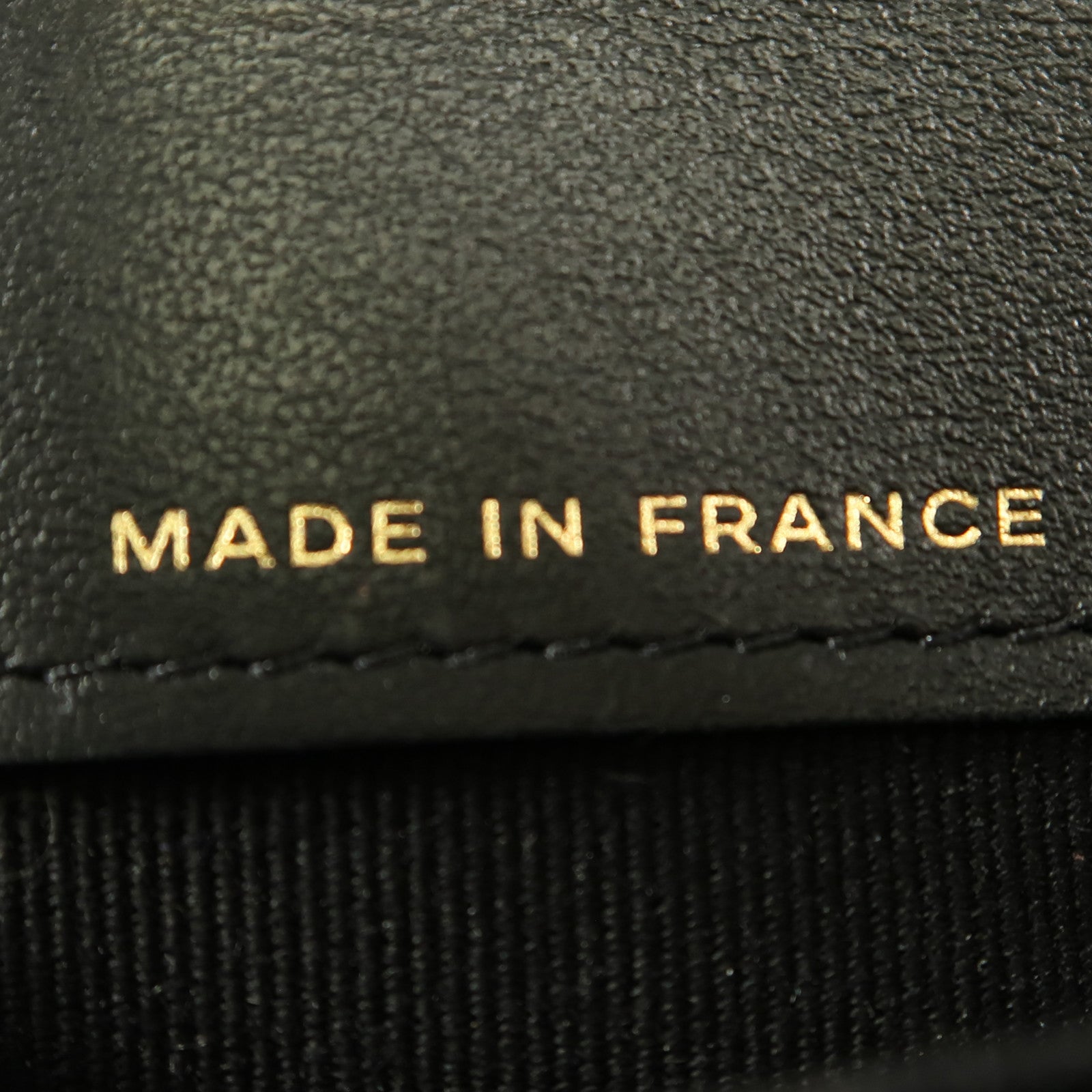 CHANEL 牛皮皮革Shoulder Bag金扣鏈帶肩背袋