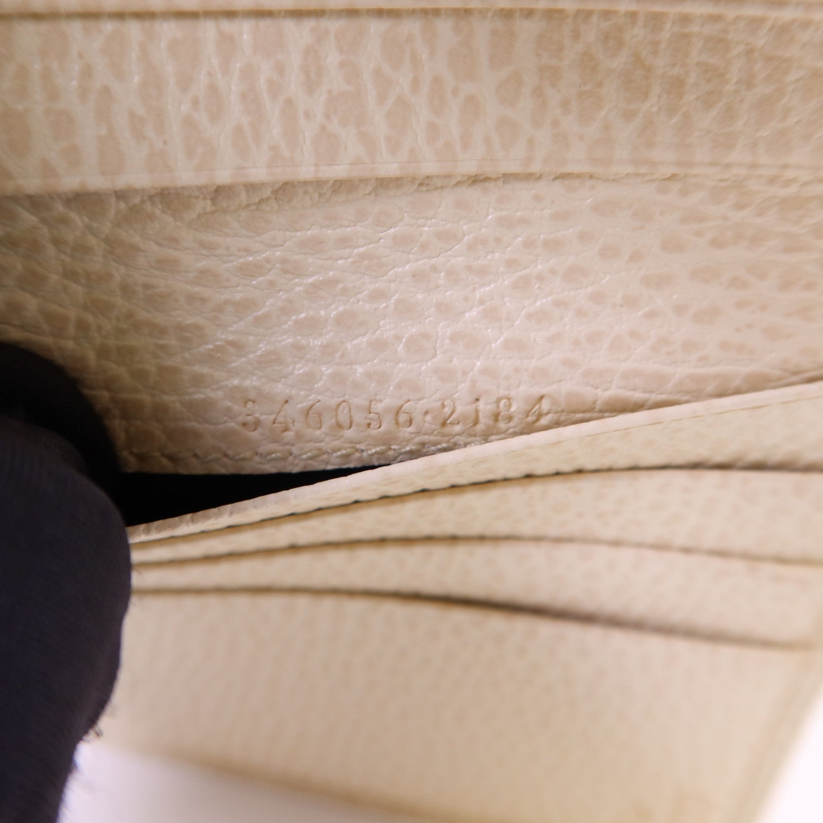 GUCCI 帆布Bifold Wallet金扣錢包