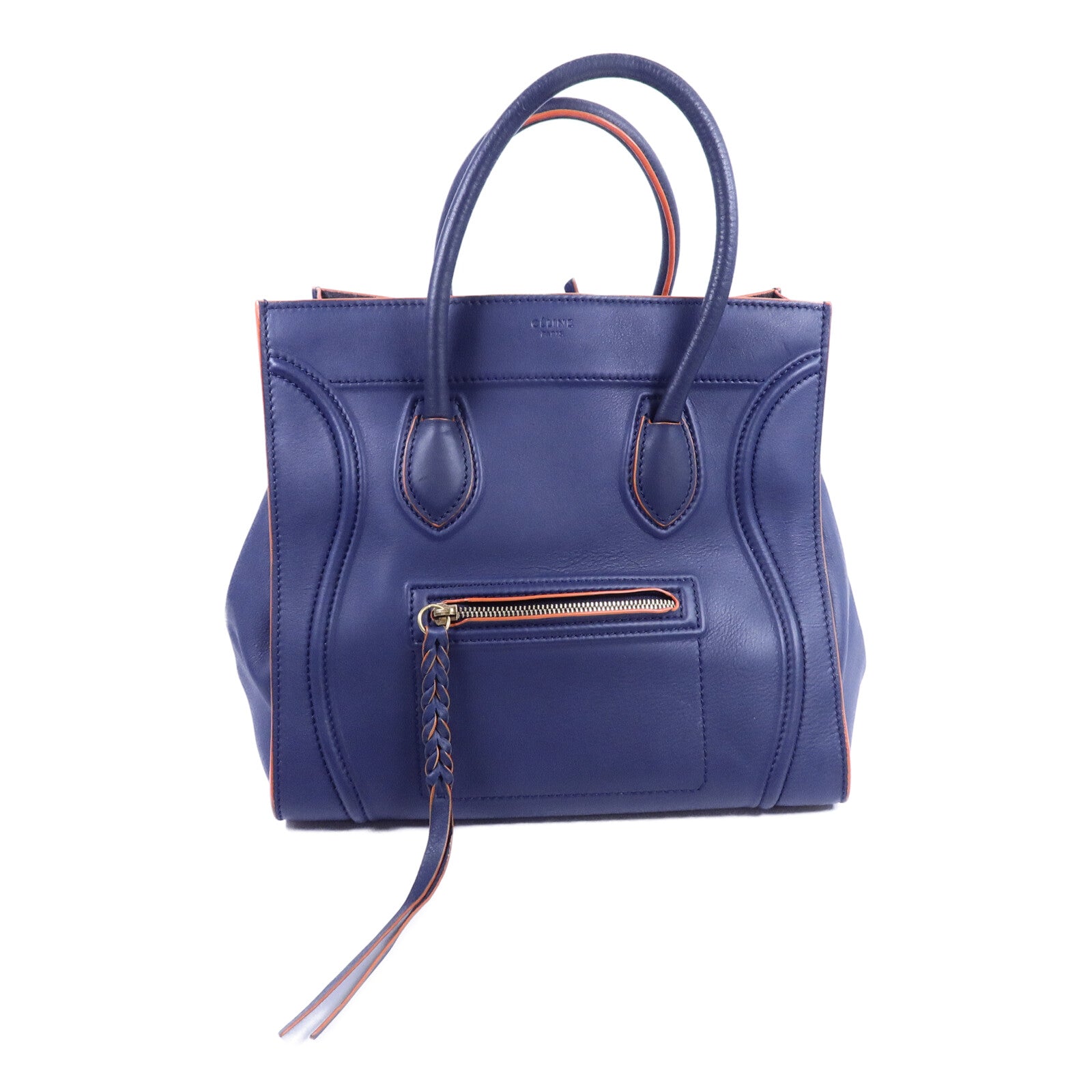 CELINE 牛皮皮革Luggage Phatom肩背袋