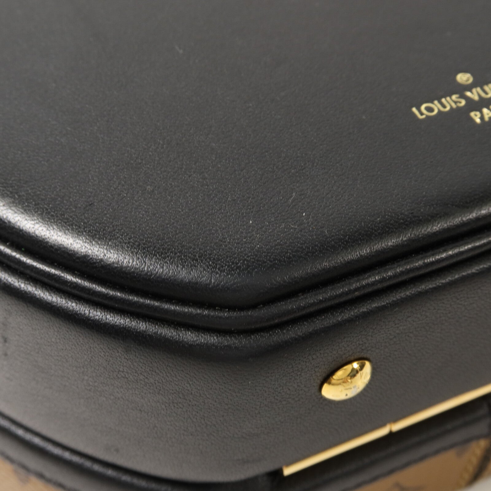 LOUIS VUITTON Monogram Reverse Petite Boite Chapeau手挽肩背兩用袋